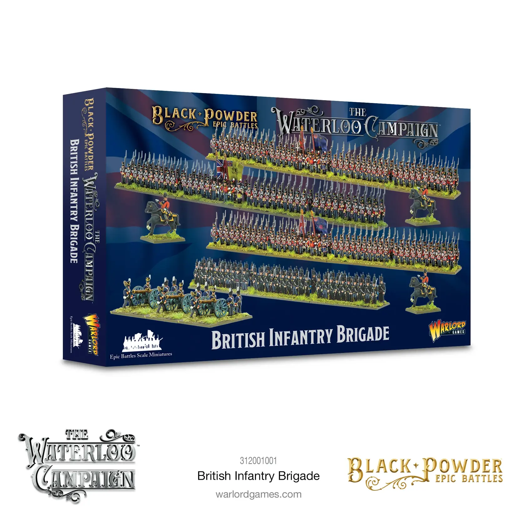 Black Powder Black Powder Epic Battles: Waterloo - British Infantry Brigade