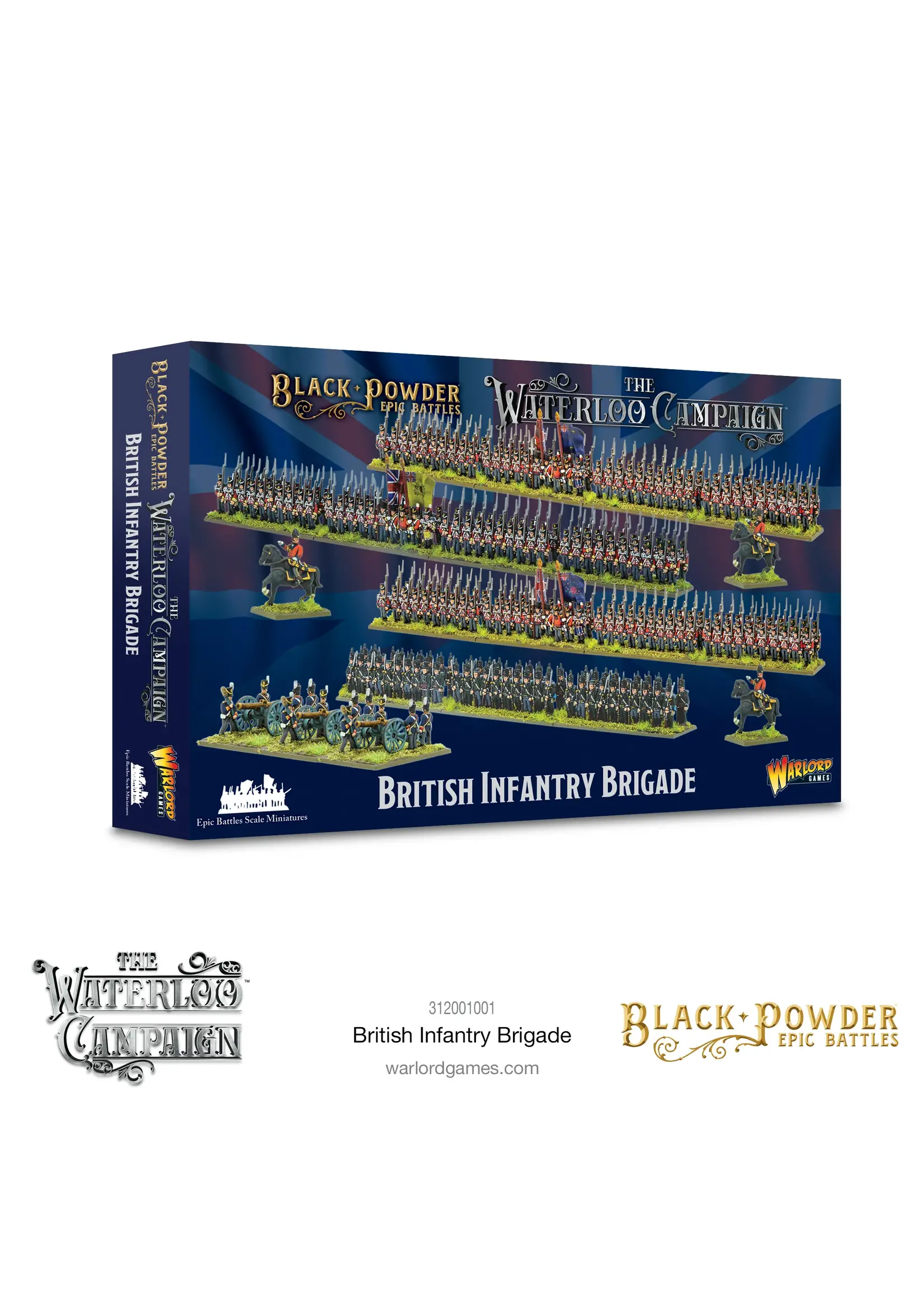 Black Powder Black Powder Epic Battles: Waterloo - British Infantry Brigade