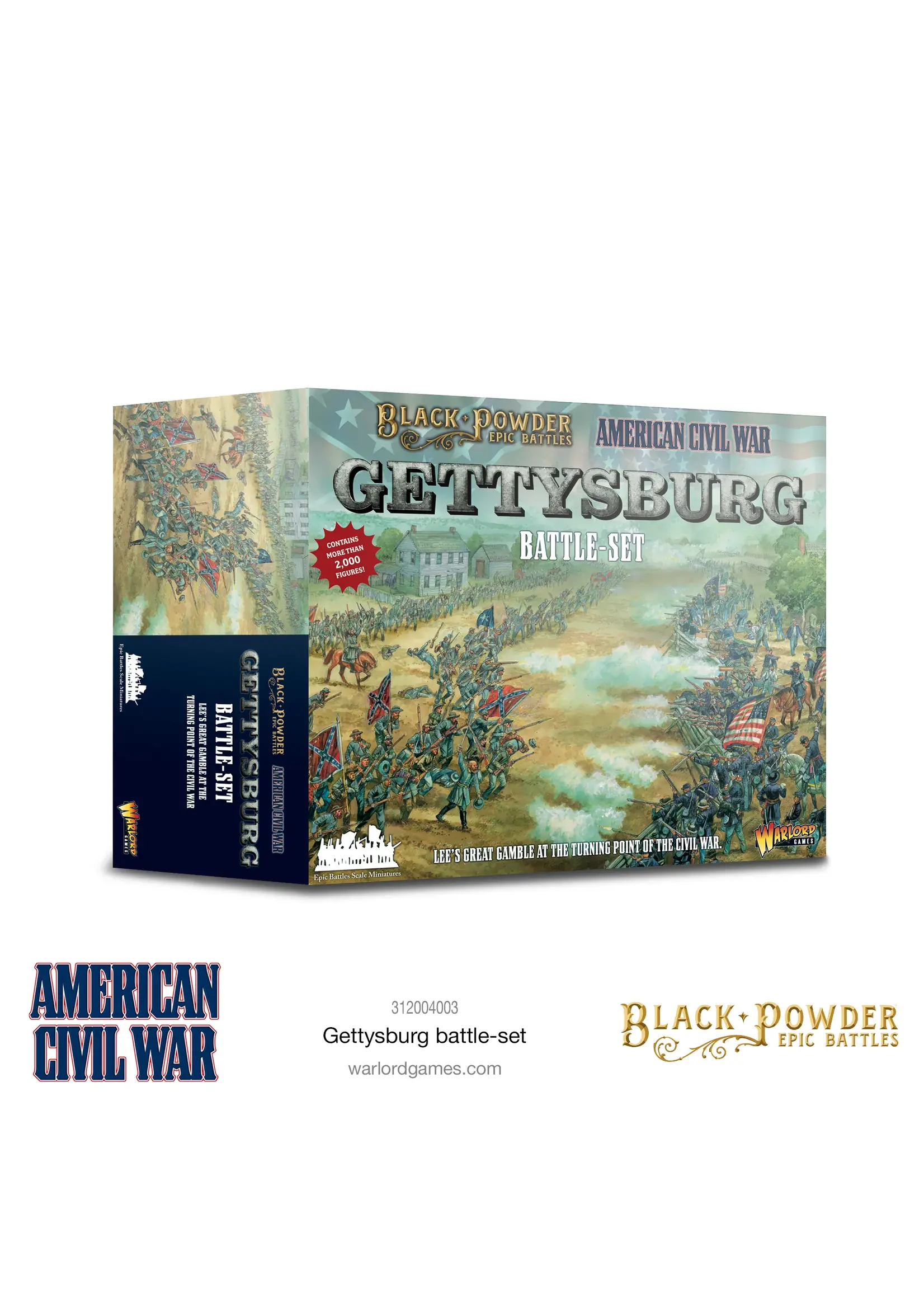Black Powder Black Powder Epic Battles - American Civil War Gettysburg Battle Set