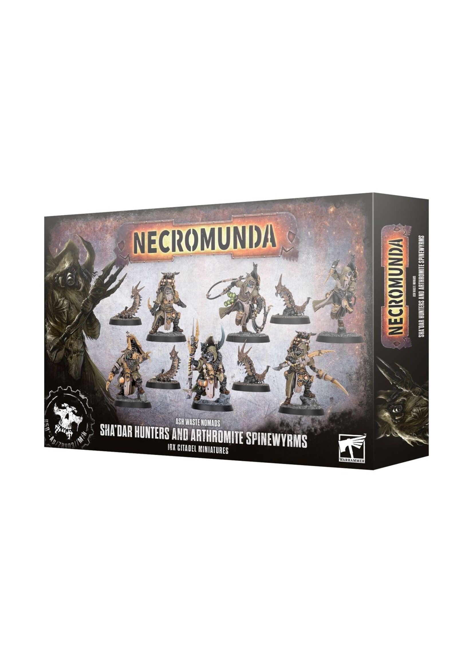 necromunda Sha'dar Hunters & Arthromite Spinewyrms