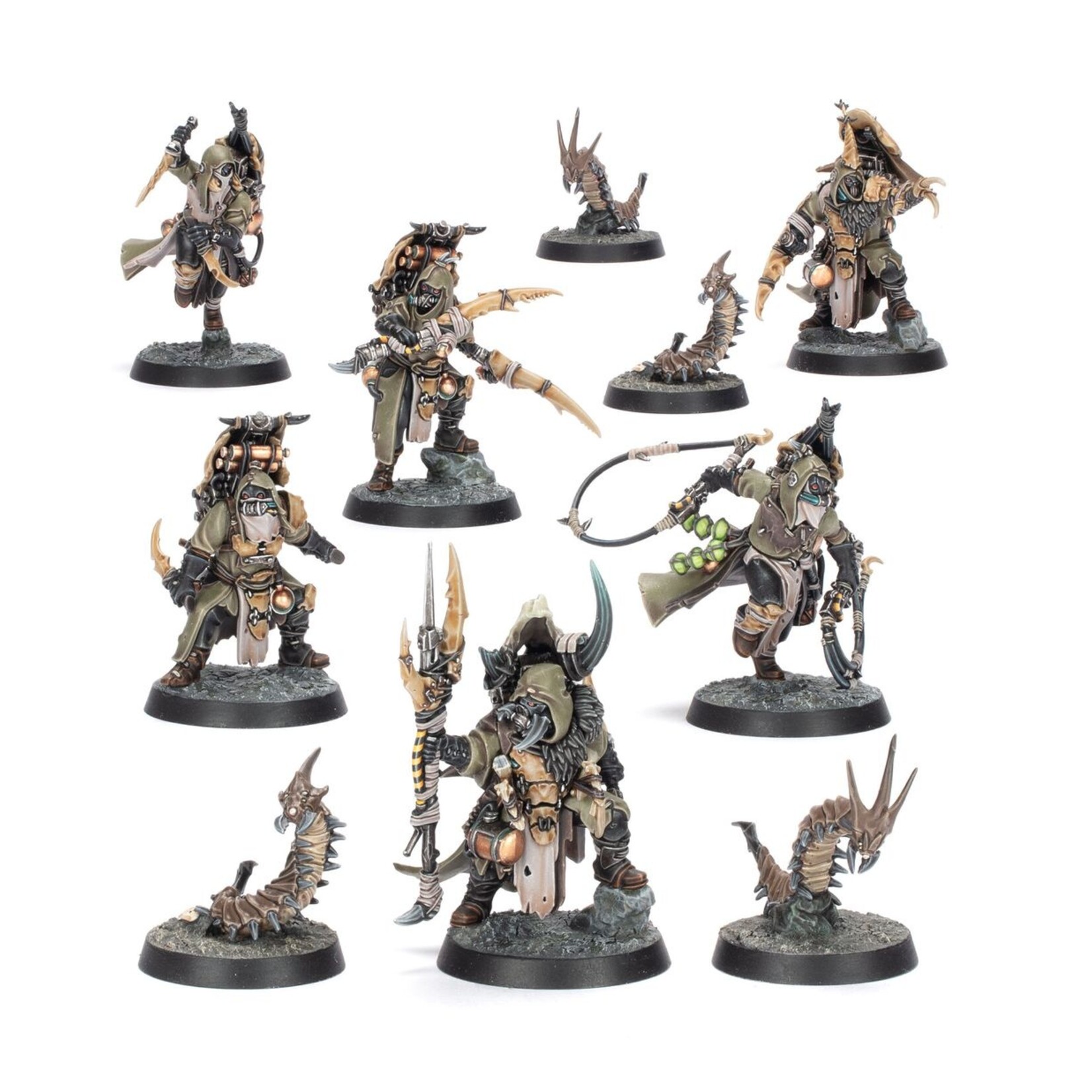 necromunda Sha'dar Hunters & Arthromite Spinewyrms