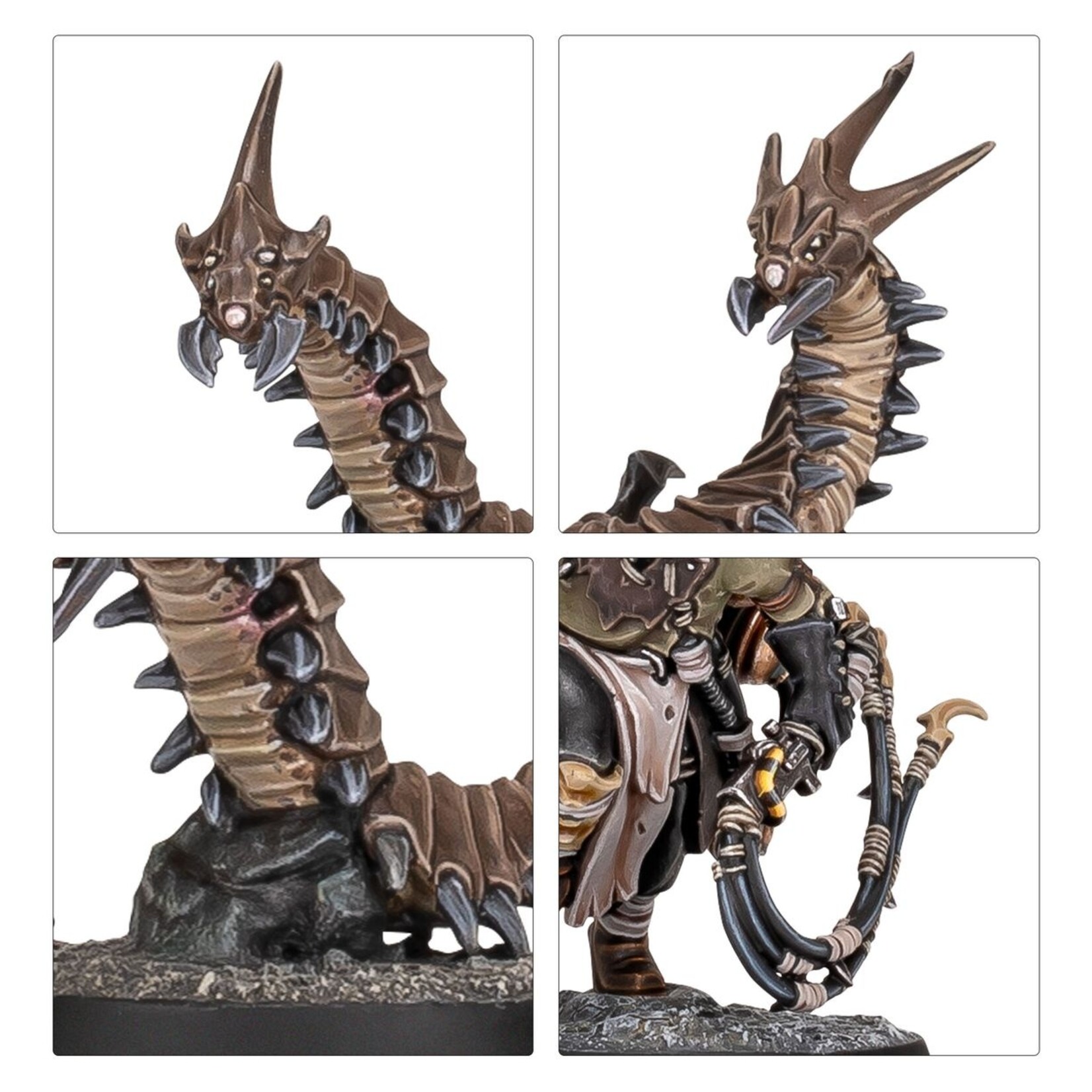 necromunda Sha'dar Hunters & Arthromite Spinewyrms