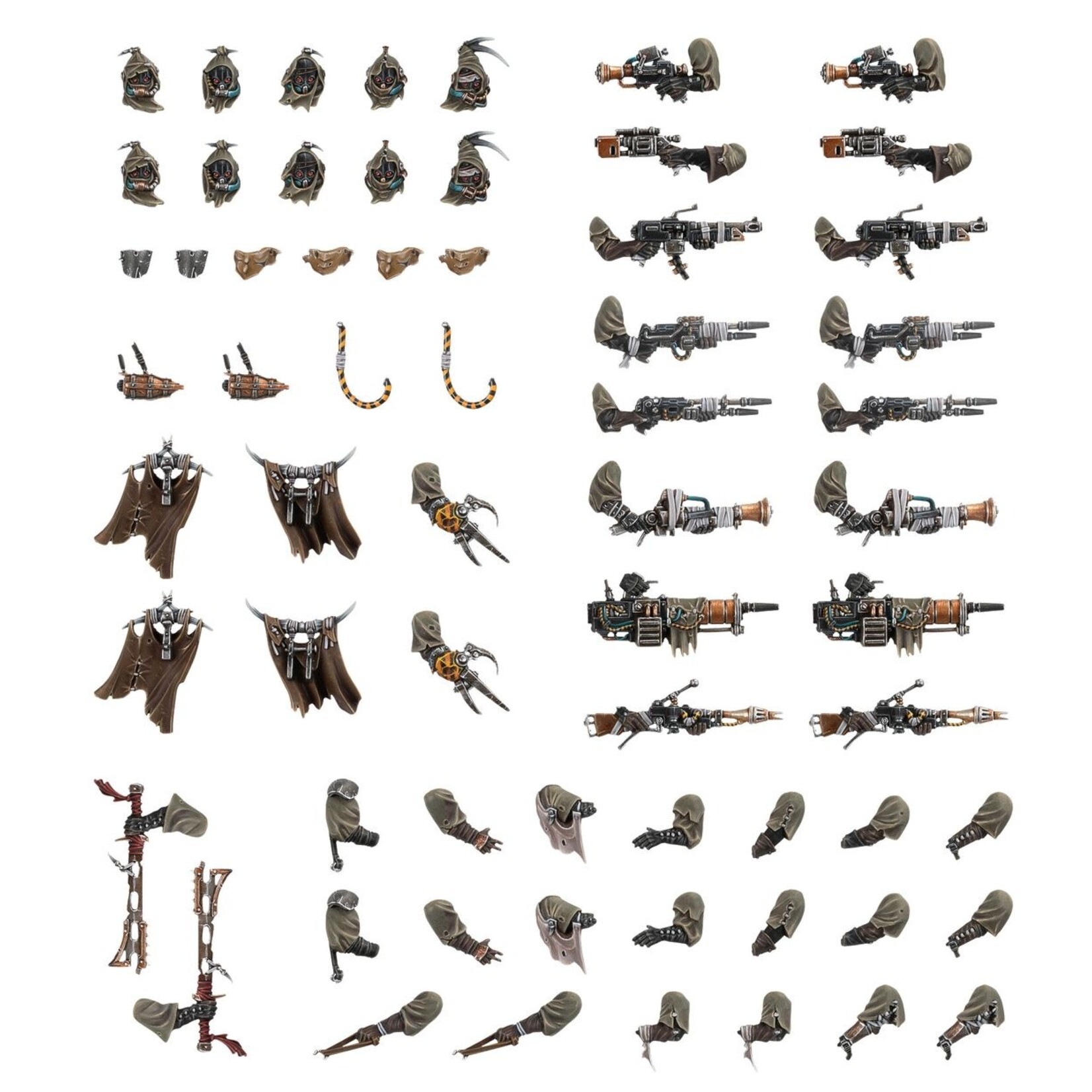 Warhammer: Necromunda Ash Waste Nomads Weapons & Upgrades