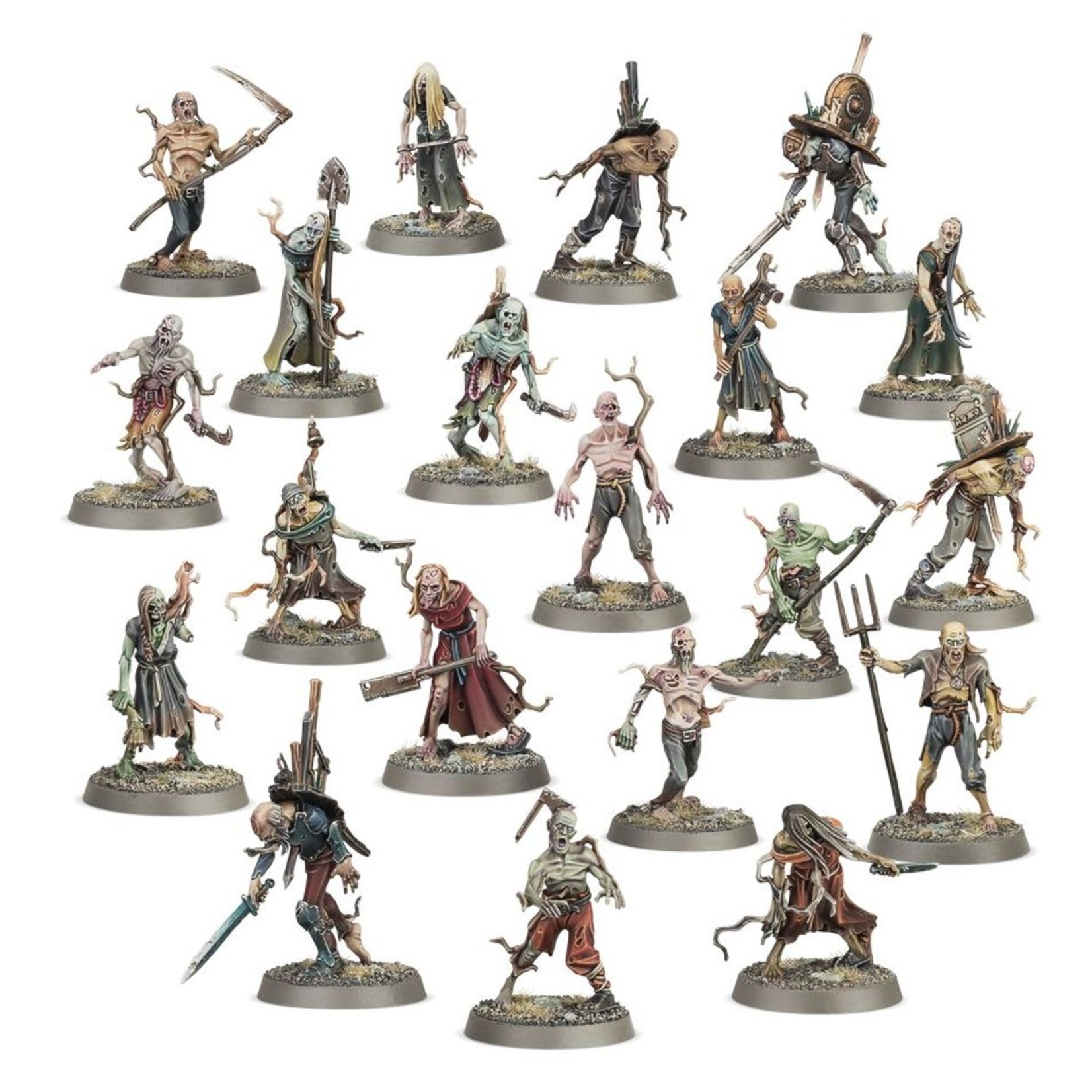 Warhammer: age of sigmar Soulblight Gravelords: Deadwalker Zombies