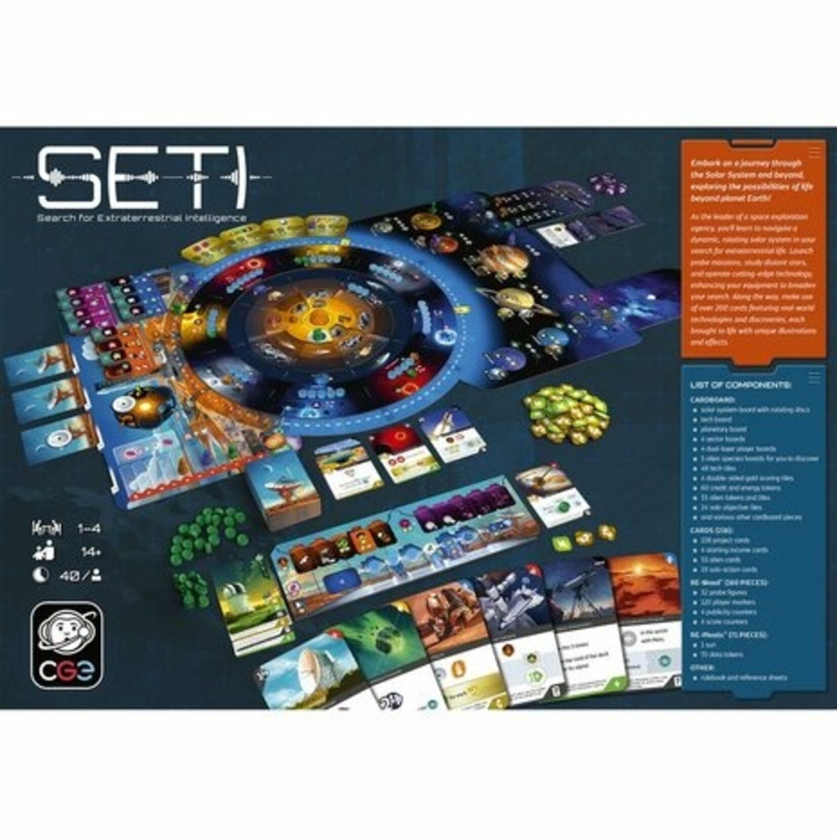 Czech Games Edition SETI: Search for Extraterrestrial Intelligence
