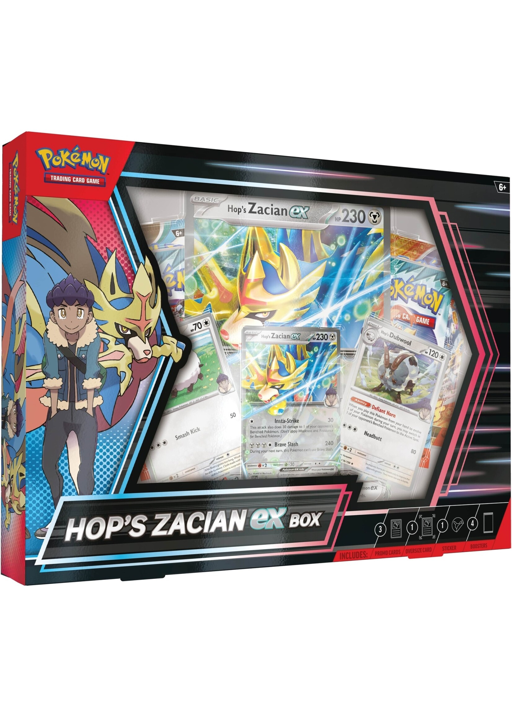 Pokémon Hop's Zacian Ex Box - Pokémon