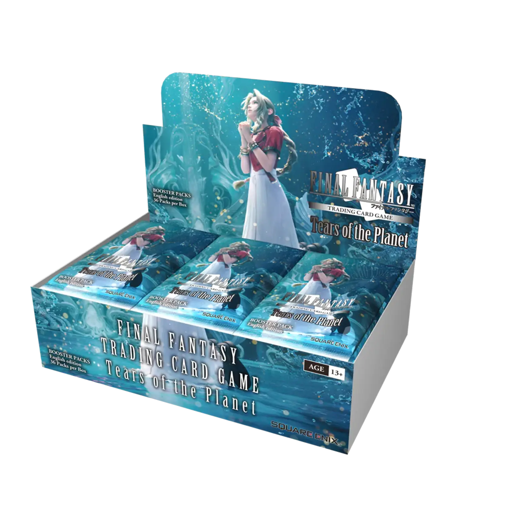 Final Fantasy TCG Final Fantasy TCG Tears of the Planet Booster Display