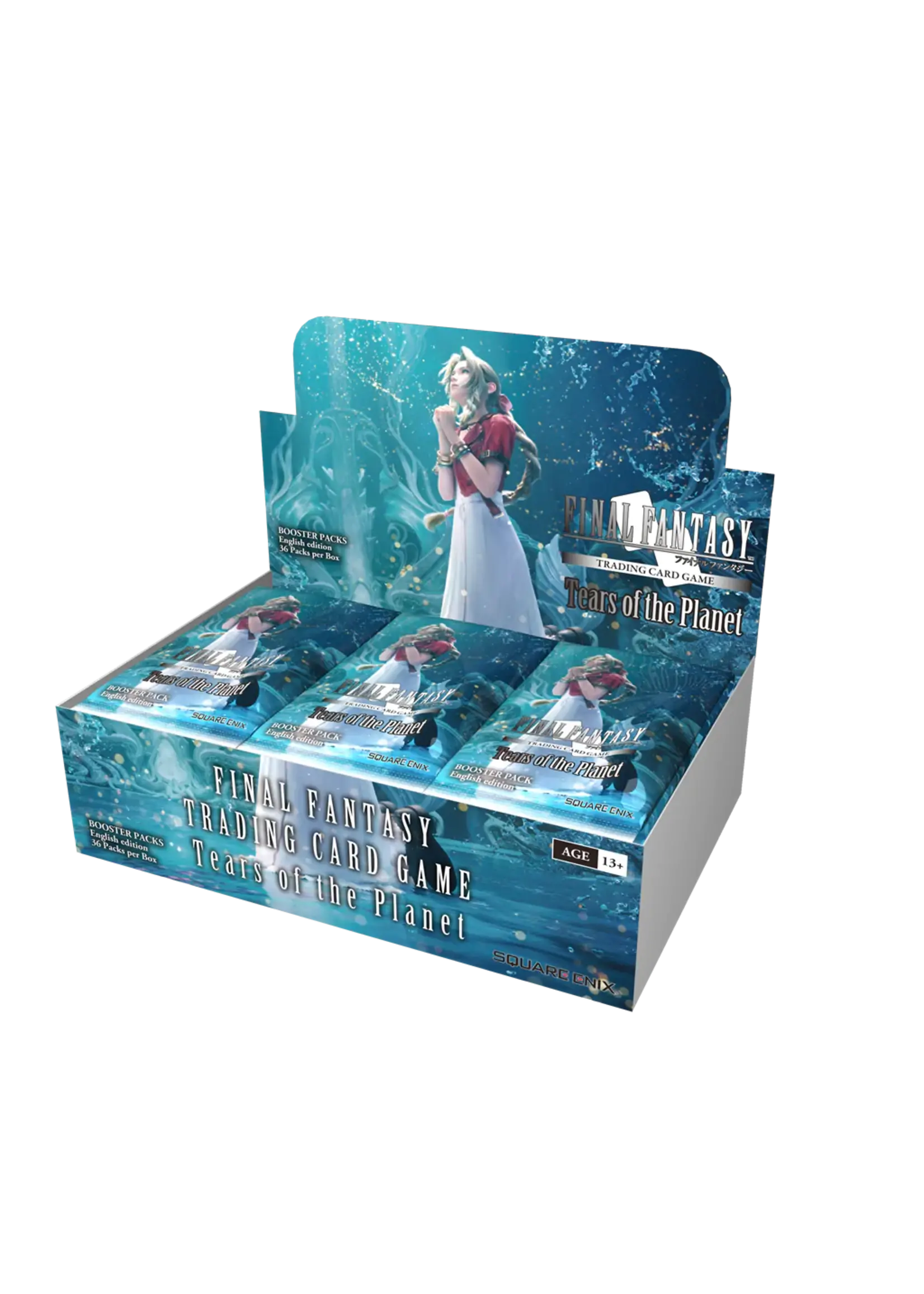Final Fantasy TCG Final Fantasy TCG Tears of the Planet Booster Display