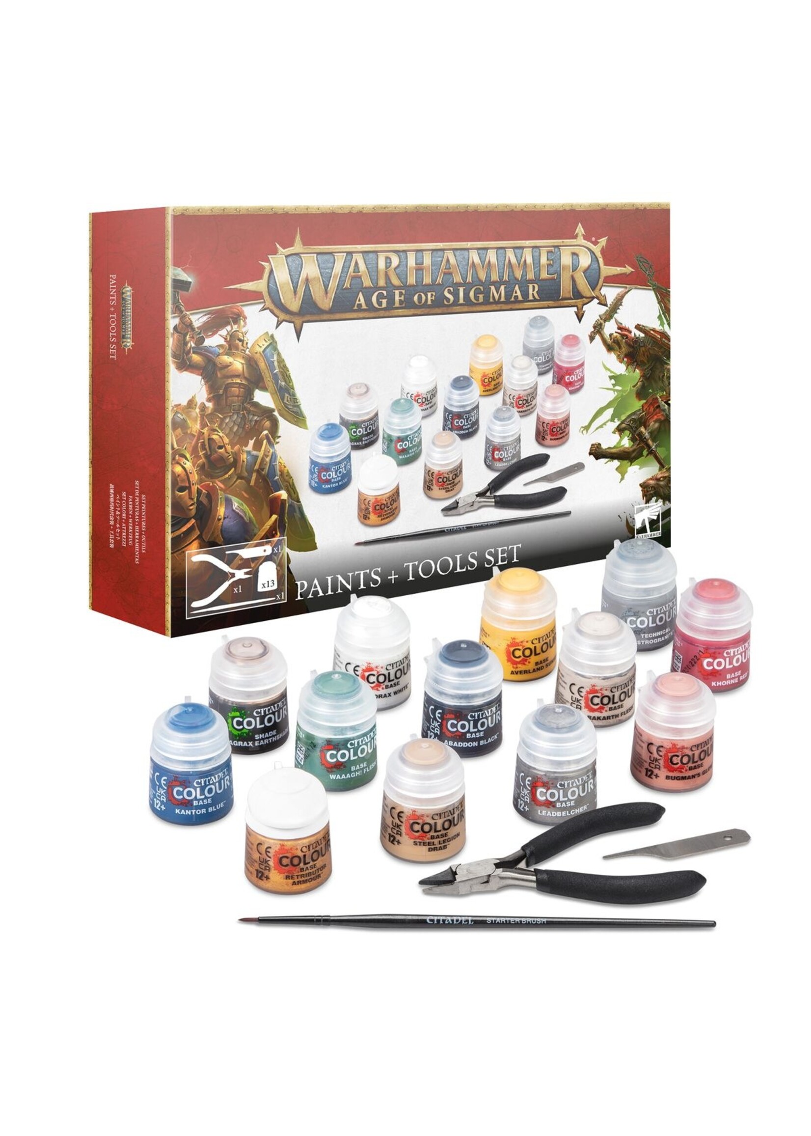 Warhammer: age of sigmar Age of Sigmar: Paints + Tools Set
