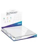 Ultimate Guard Ultimate Guard 18-Pocket Pages Side-Loading (50) - White
