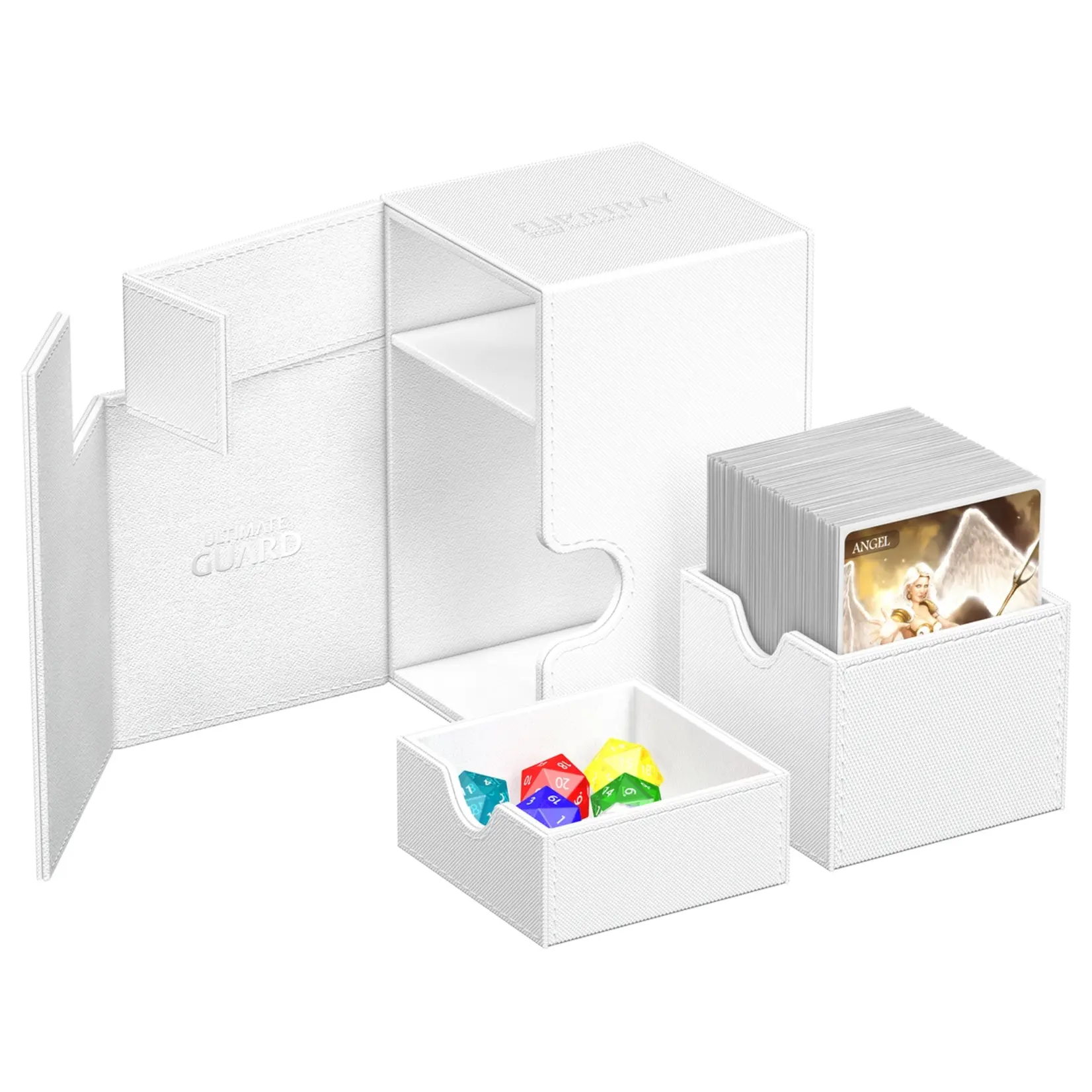 Ultimate Guard Ultimate Guard Flip`n`Tray 100+ XenoSkin Monocolor White