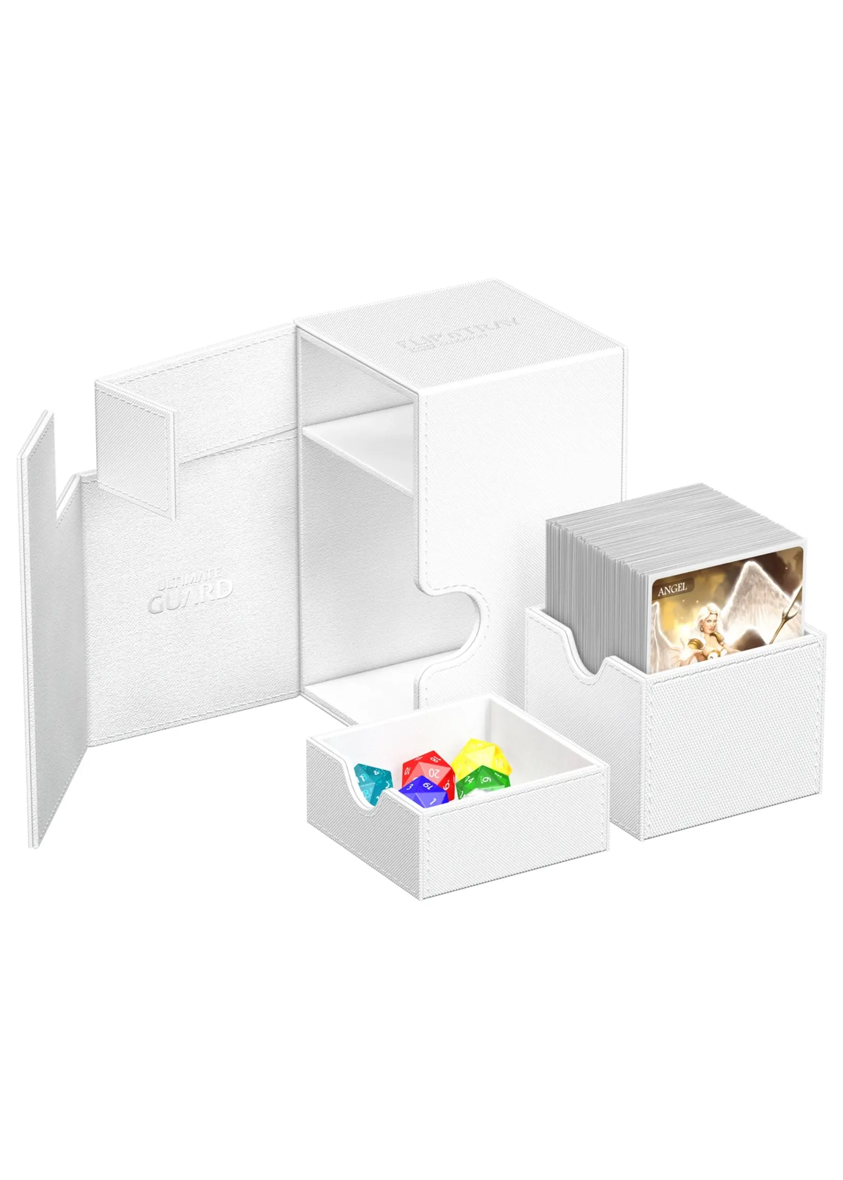 Ultimate Guard Ultimate Guard Flip`n`Tray 100+ XenoSkin Monocolor White