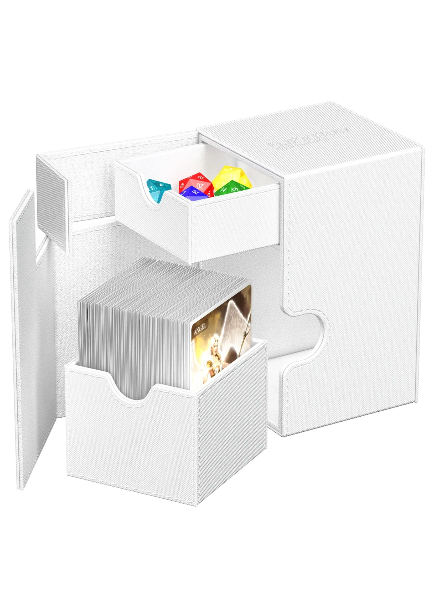 Ultimate Guard Ultimate Guard Flip`n`Tray 100+ XenoSkin Monocolor White
