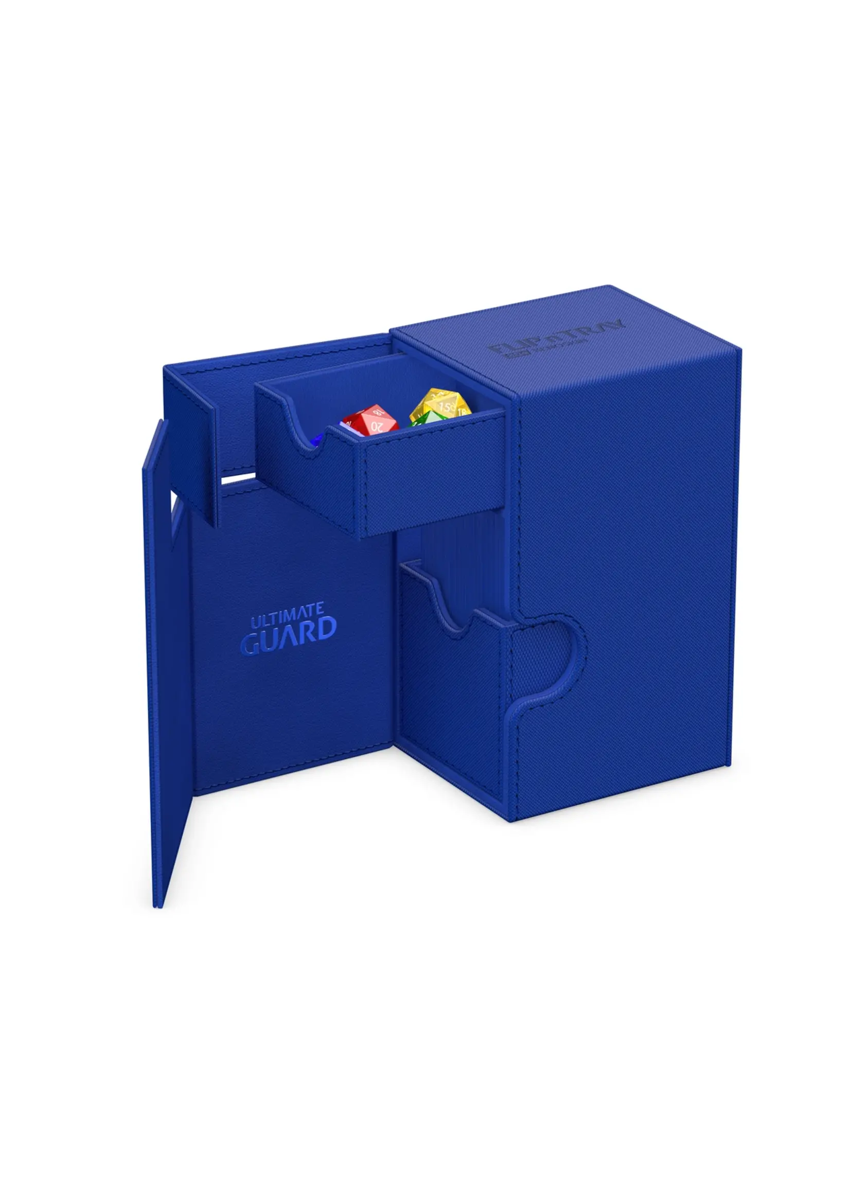 Ultimate Guard Ultimate Guard Flip`n`Tray 80+ XenoSkin Monocolor Blue