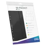 Ultimate Guard Ultimate Guard 18-Pocket Pages Side-Loading (10) - Black