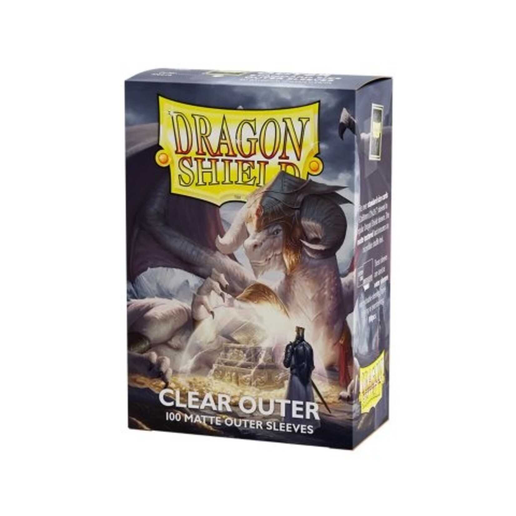 DRAGON SHIELD Dragon Shield Standard size Outer Sleeves - Matte Clear