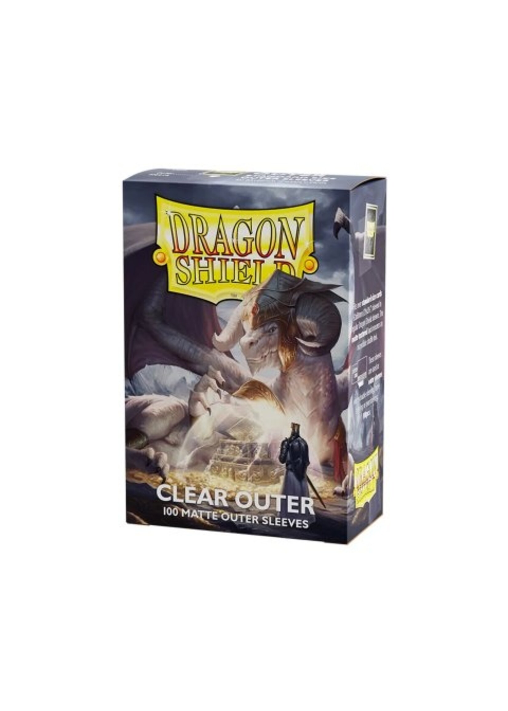 DRAGON SHIELD Dragon Shield Standard size Outer Sleeves - Matte Clear