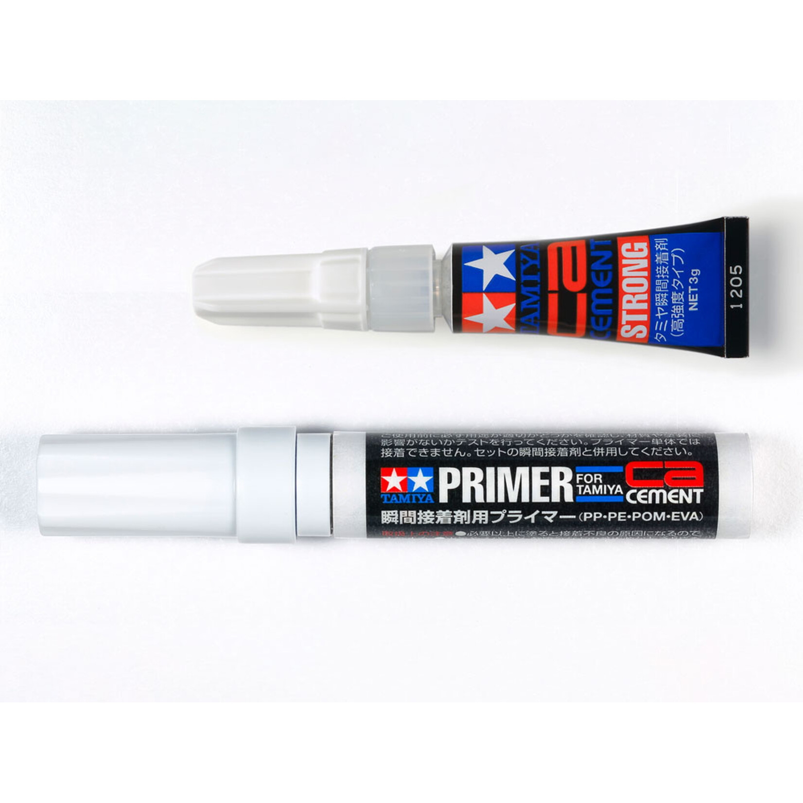 Tamiya Tamiya 87221 CA cement & primer set (pp/pe/pom/eva)