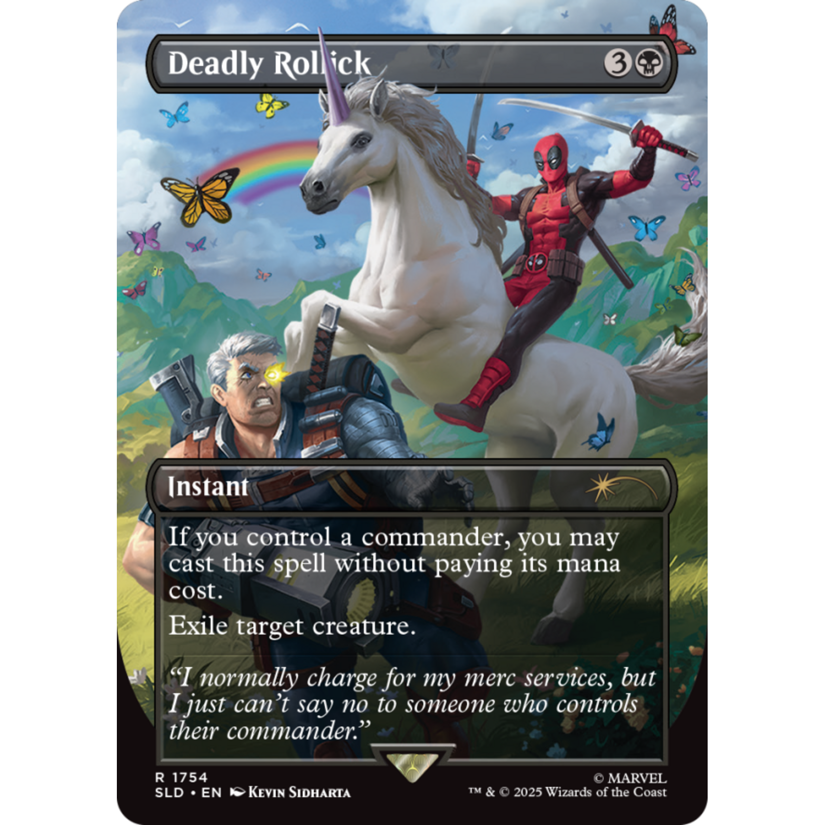 Magic the gathering Secret Lair: Marvel - Deadpool - Magic The gathering