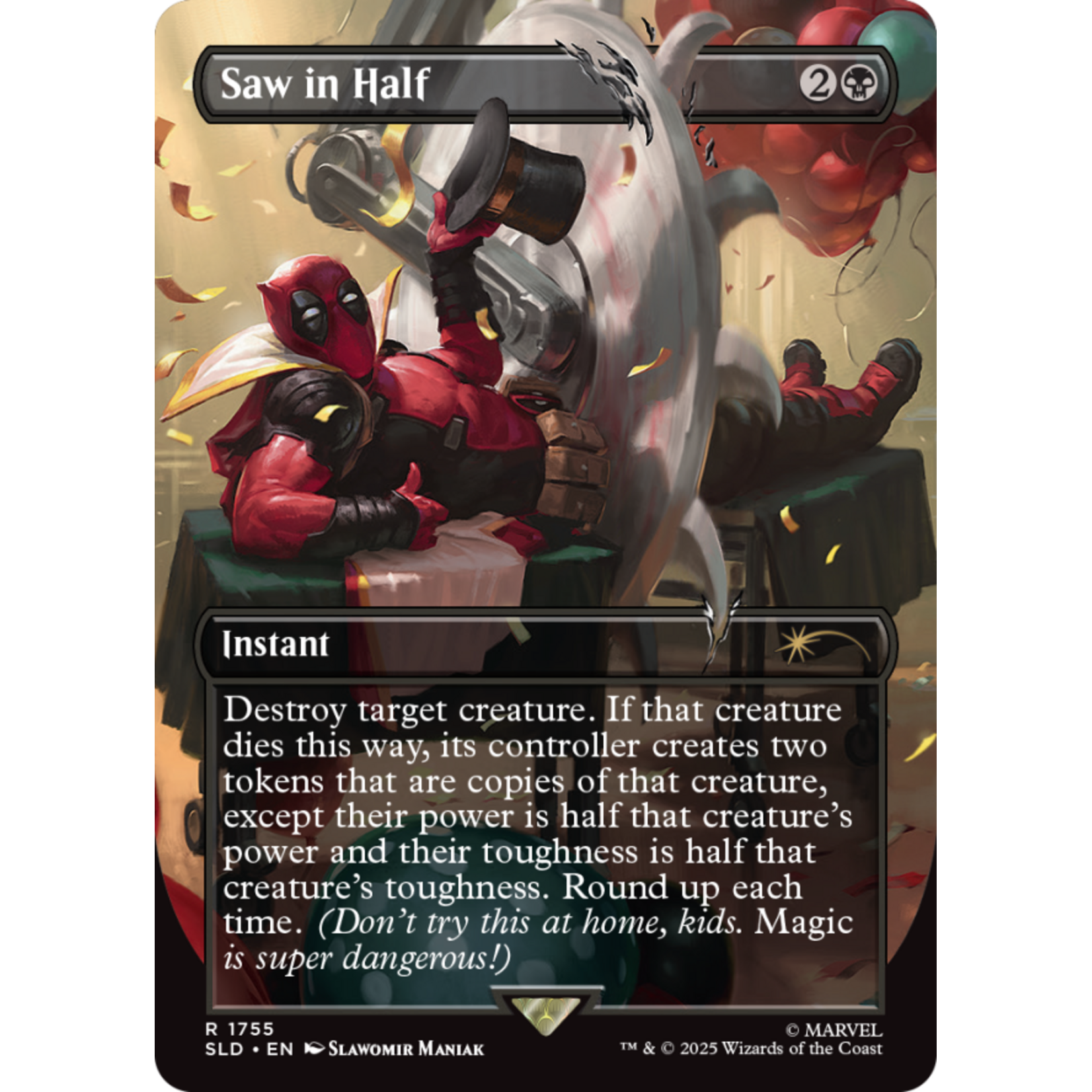Magic the gathering Secret Lair: Marvel - Deadpool - Magic The gathering