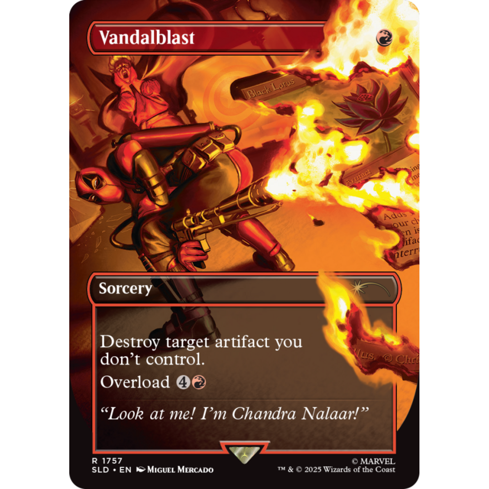 Magic the gathering Secret Lair: Marvel - Deadpool - Magic The gathering