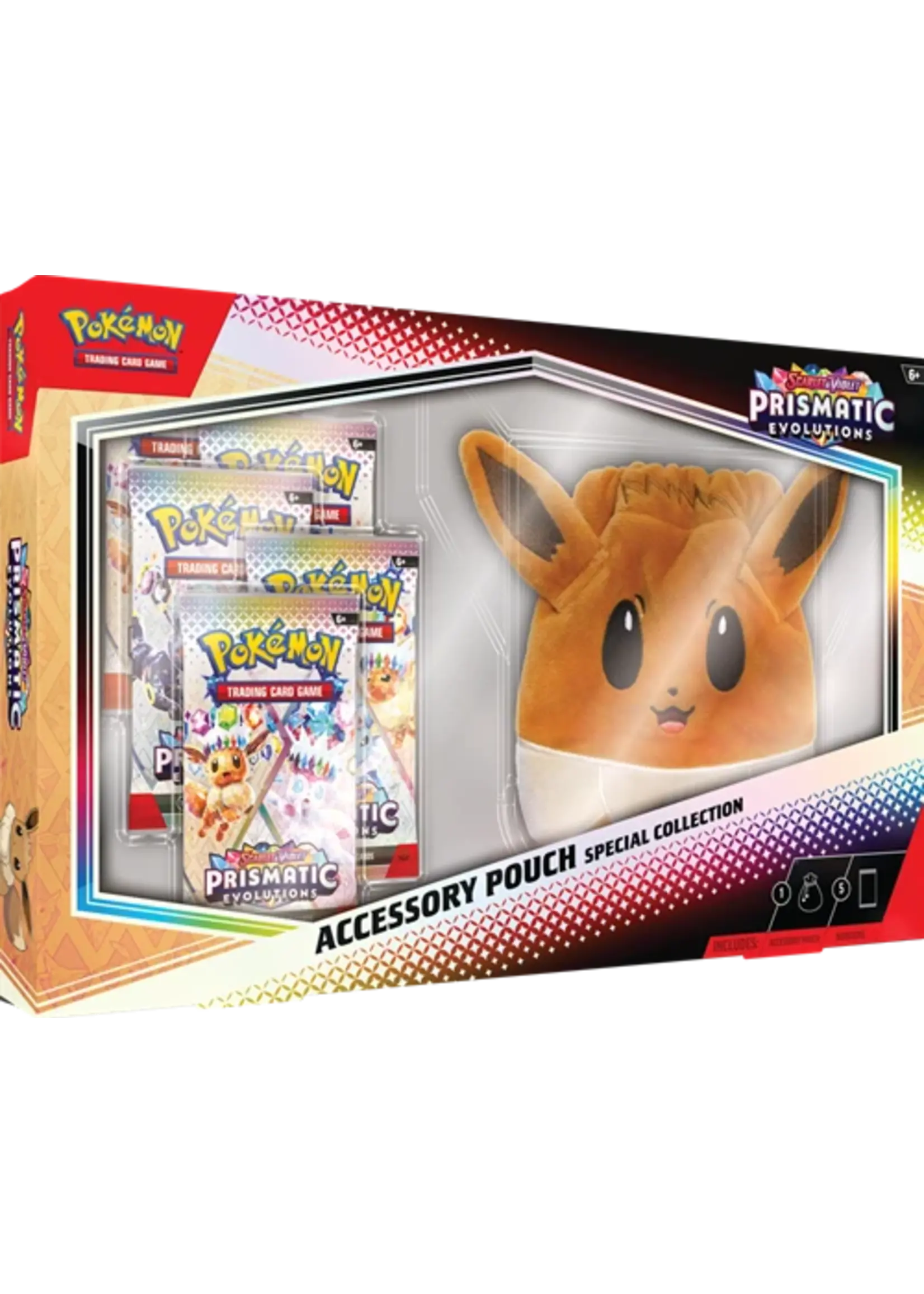 Pokémon Accessory Pouch - Special Collection - Prismatic Evolutions - Pokemon