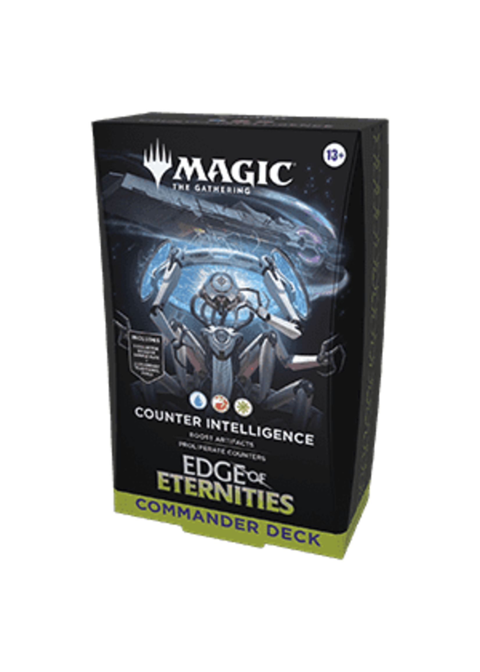 Magic the gathering (Preorder Ships on 23.07.2025) Commander: Edge of Eternities: "Counter Intelligence" Commander Deck
