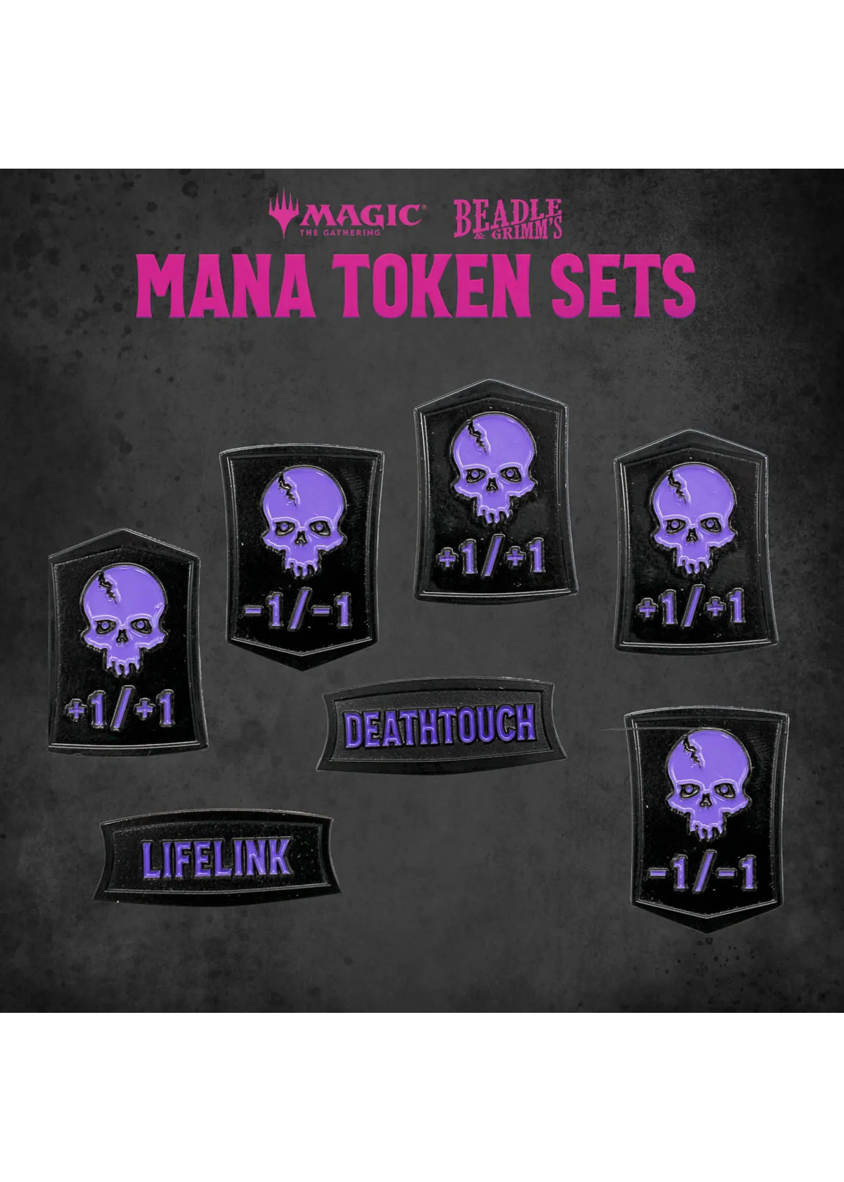 Magic the gathering Magic the Gathering Dice and Token Pack Black Mana