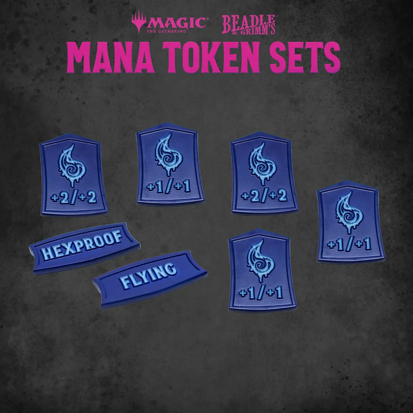 Magic the gathering Magic the Gathering Dice and Token Pack Blue Mana