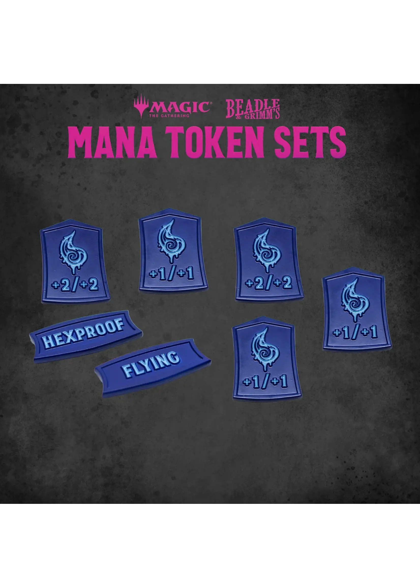 Magic the gathering Magic the Gathering Dice and Token Pack Blue Mana