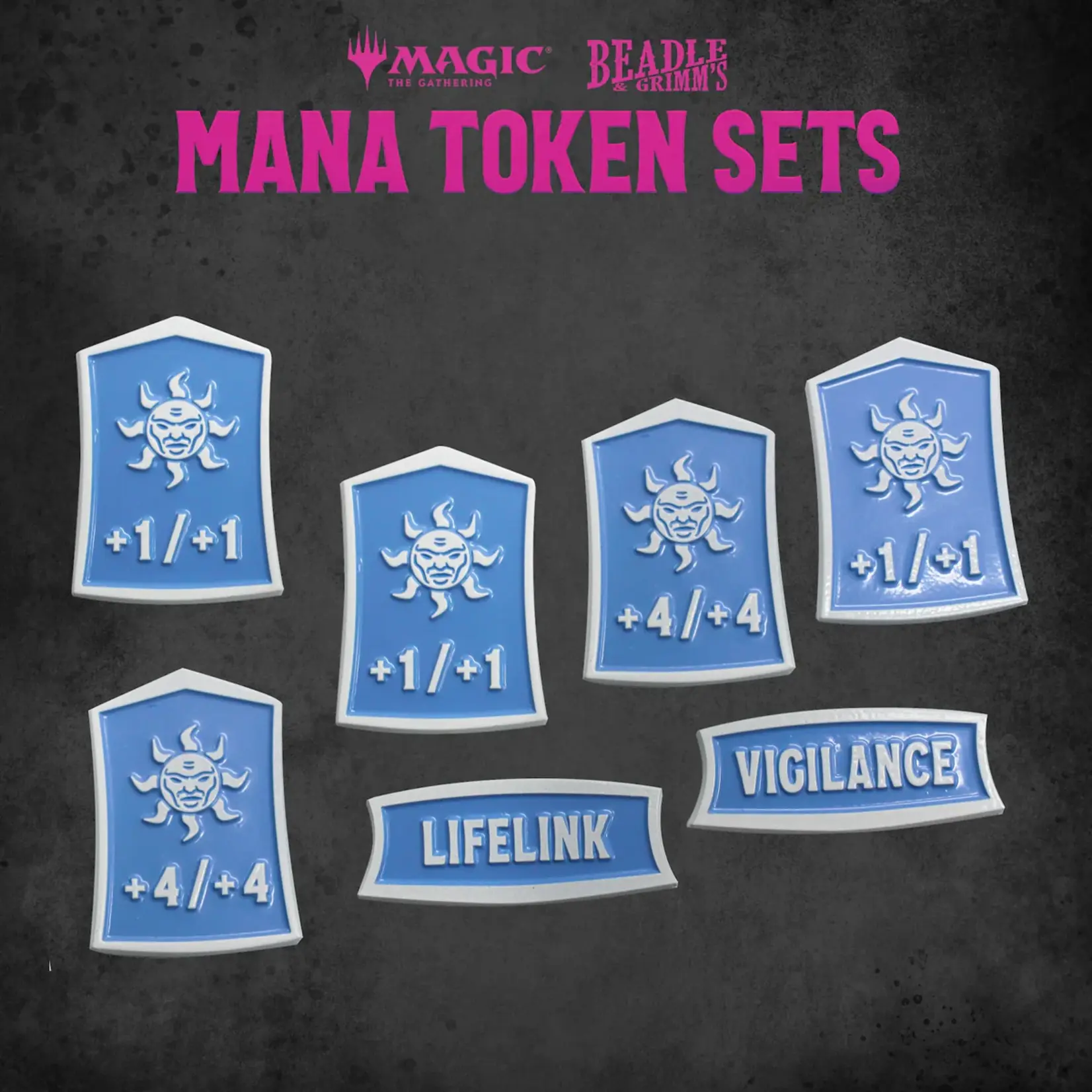 Magic the gathering Magic the Gathering Dice and Token Pack White Mana