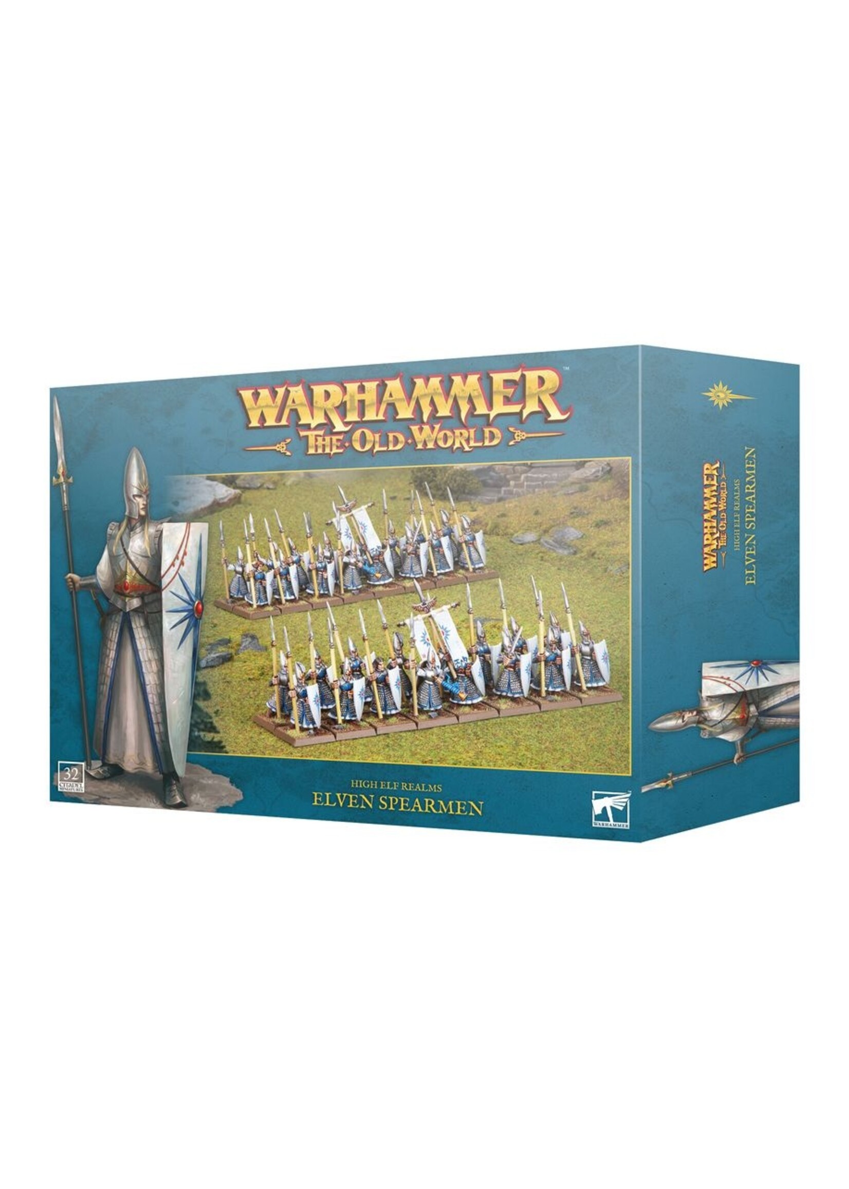 warhammer the old world High Elf Realms: Elven Spearmen