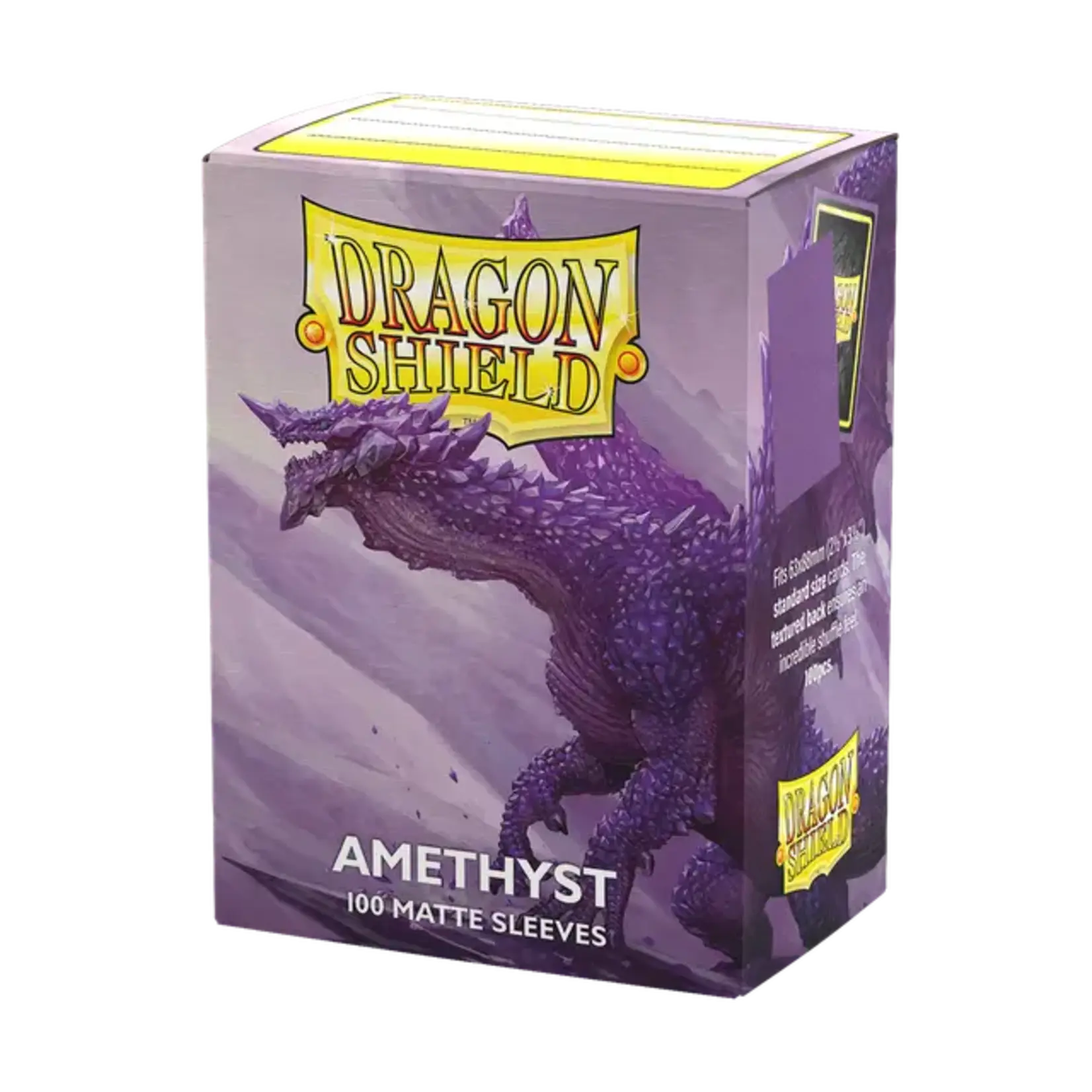 DRAGON SHIELD Dragon Shield - 100 Matte Sleeves: Amethyst