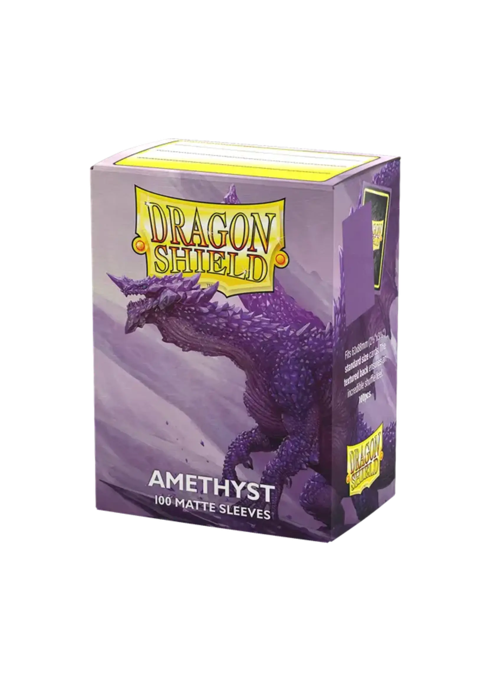 DRAGON SHIELD Dragon Shield - 100 Matte Sleeves: Amethyst