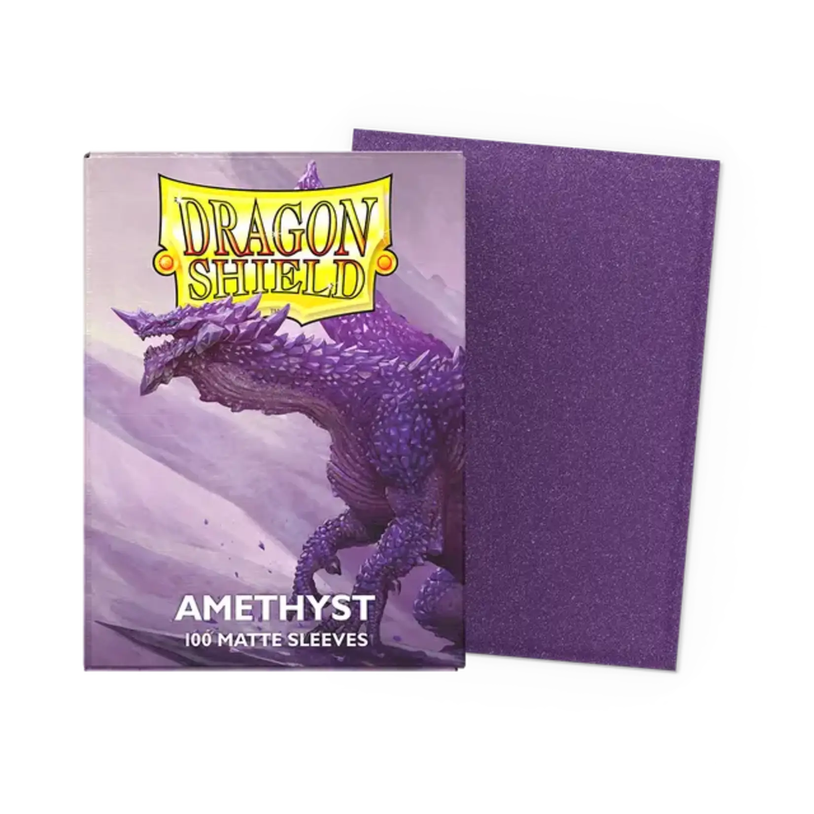 DRAGON SHIELD Dragon Shield - 100 Matte Sleeves: Amethyst