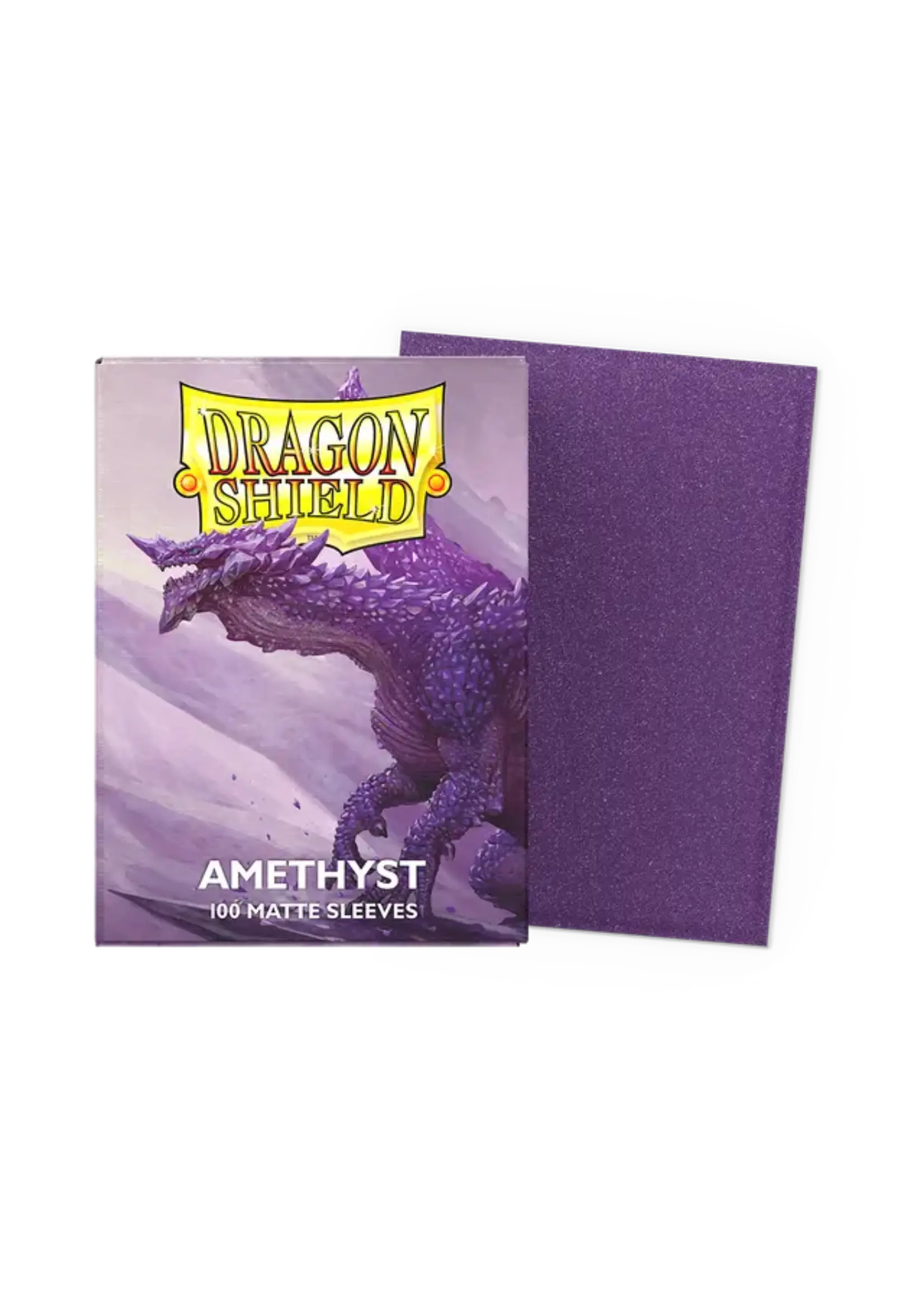DRAGON SHIELD Dragon Shield - 100 Matte Sleeves: Amethyst