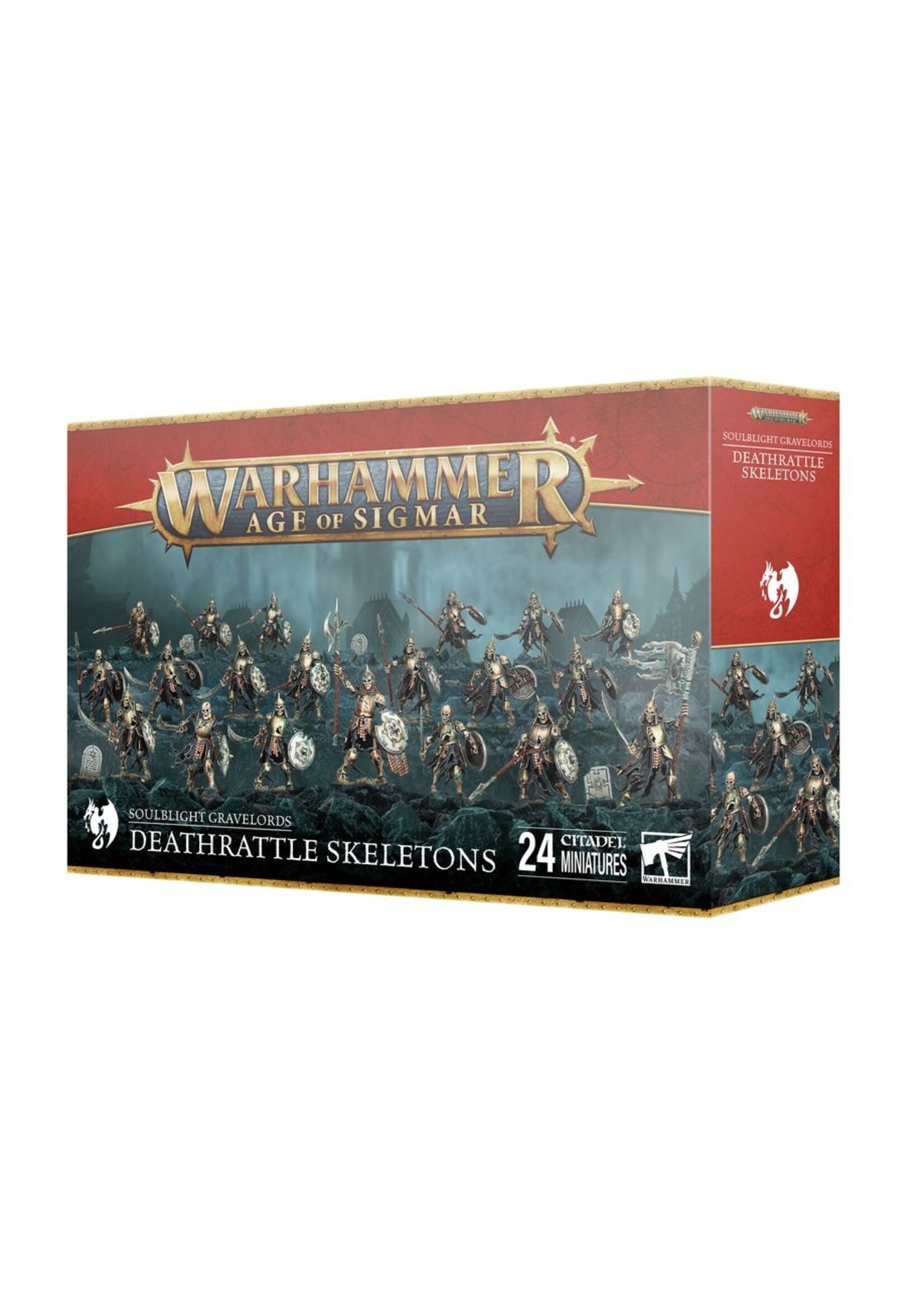 Warhammer: age of sigmar Soulblight Gravelords: Deathrattle Skeletons