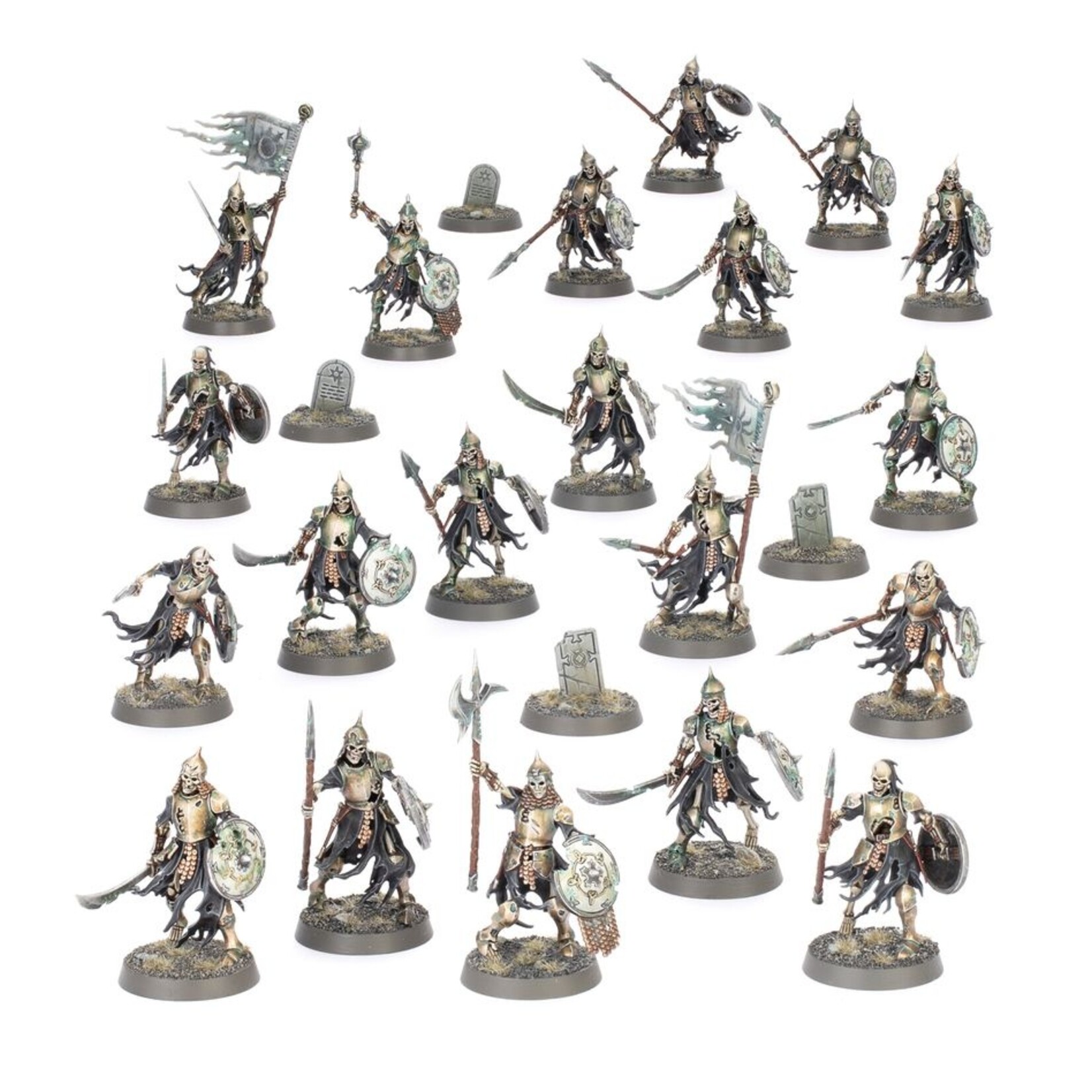 Warhammer: age of sigmar Soulblight Gravelords: Deathrattle Skeletons