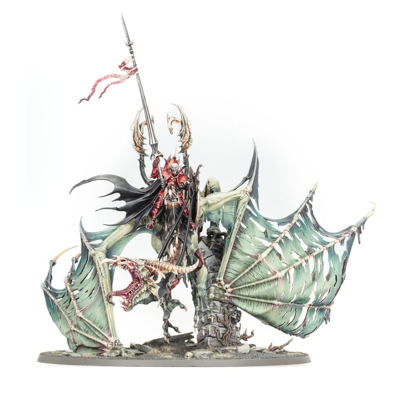 Warhammer: age of sigmar Soulblight Gravelords: Prince Vhordrai Lord/crimson Keep