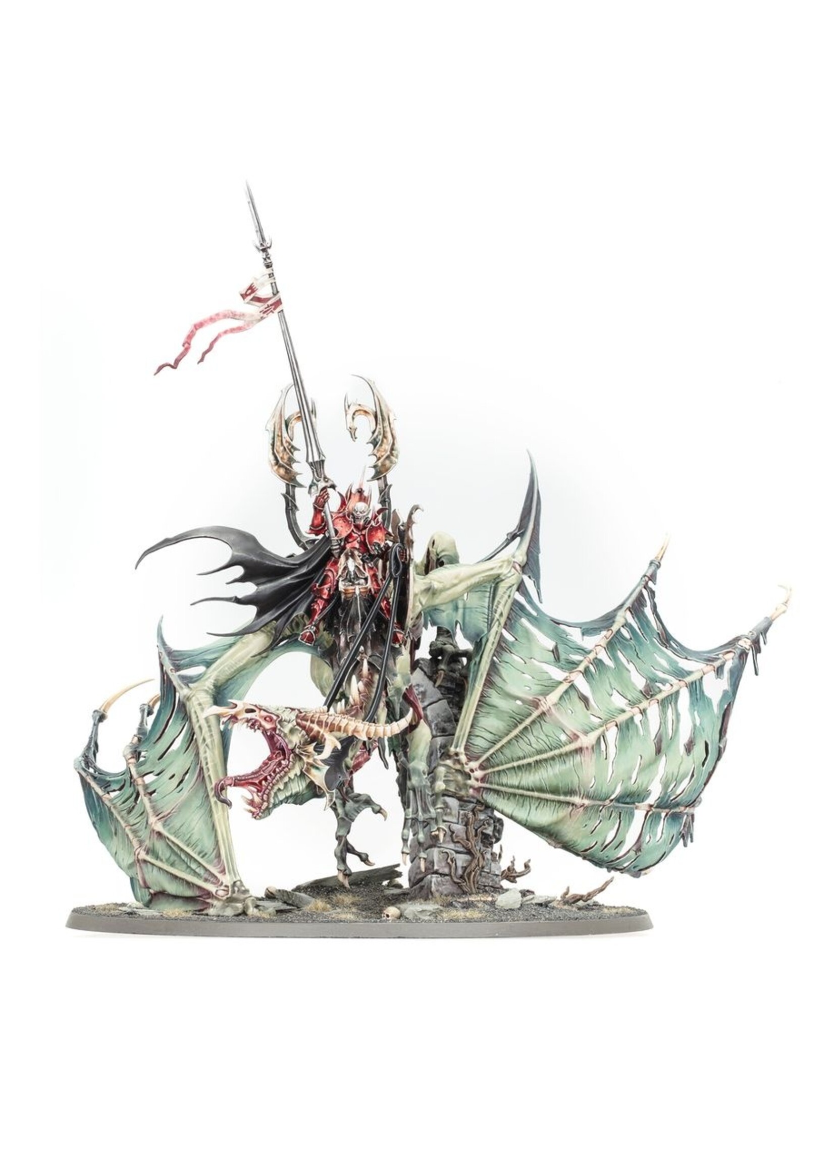 Warhammer: age of sigmar Soulblight Gravelords: Prince Vhordrai Lord/crimson Keep