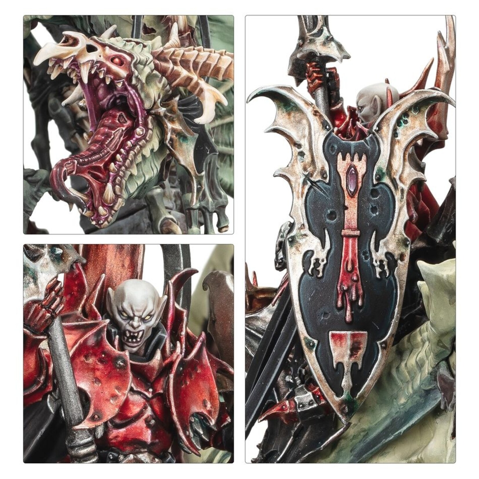 Warhammer: age of sigmar Soulblight Gravelords: Prince Vhordrai Lord/crimson Keep