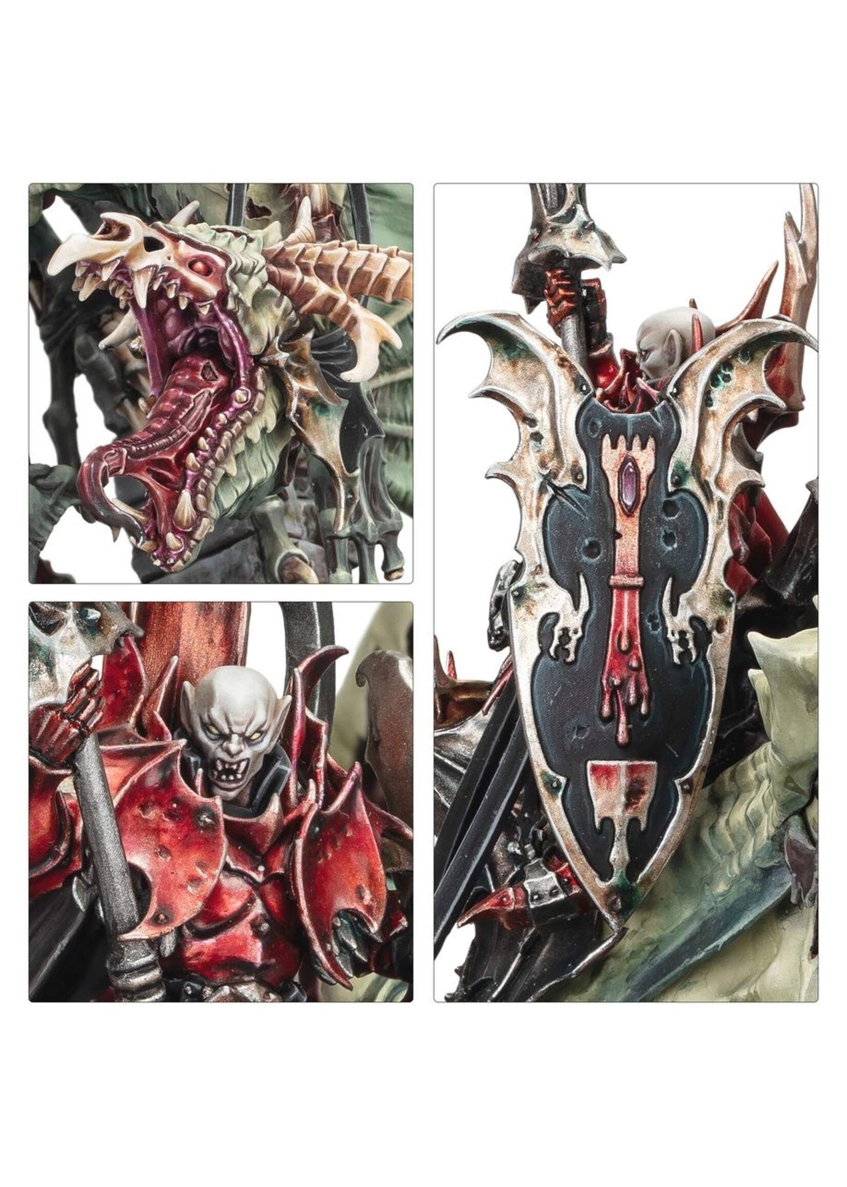 Warhammer: age of sigmar Soulblight Gravelords: Prince Vhordrai Lord/crimson Keep