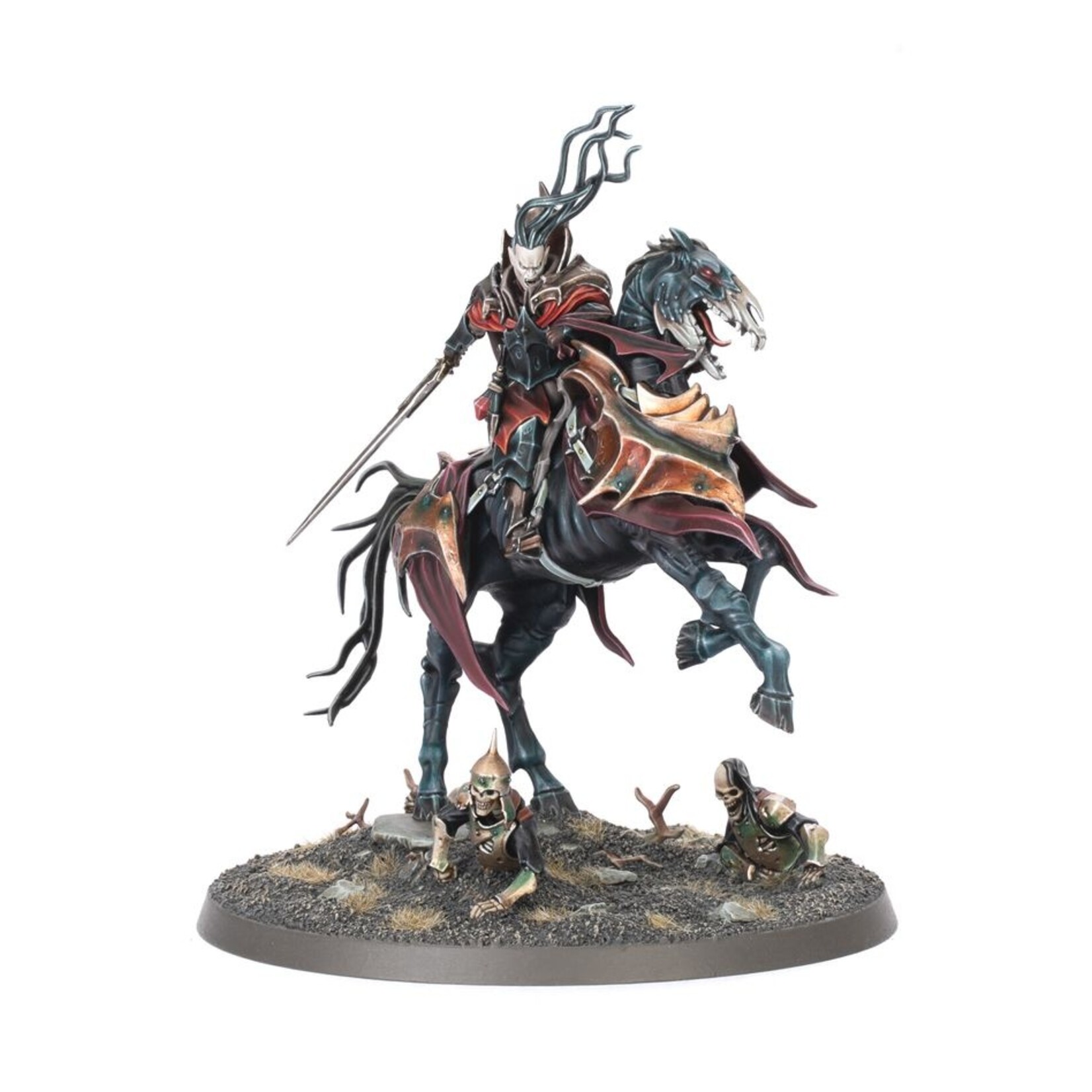 Warhammer: age of sigmar Soulblight Gravelords: Vampire Lord On Nightmare Steed
