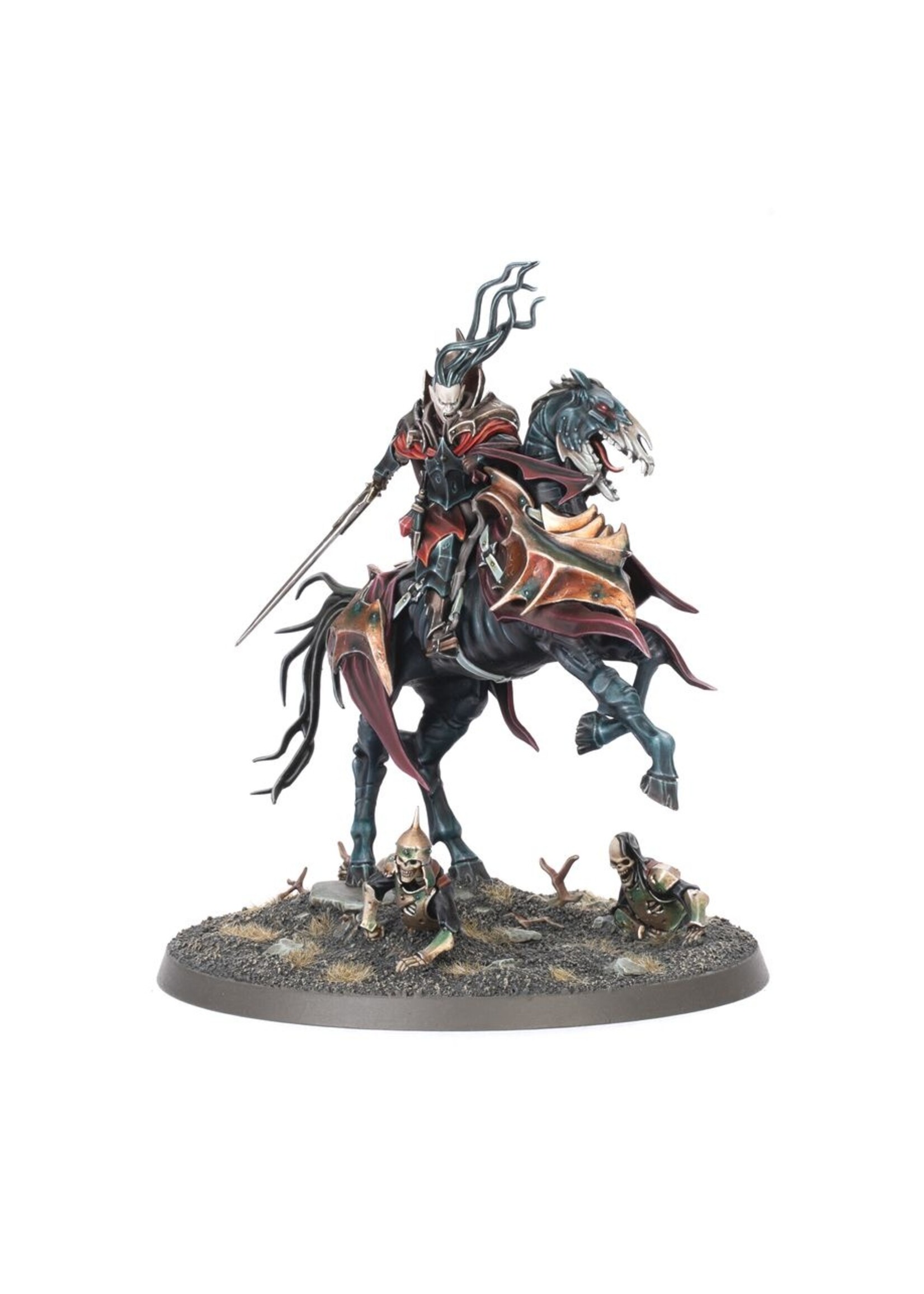 Warhammer: age of sigmar Soulblight Gravelords: Vampire Lord On Nightmare Steed