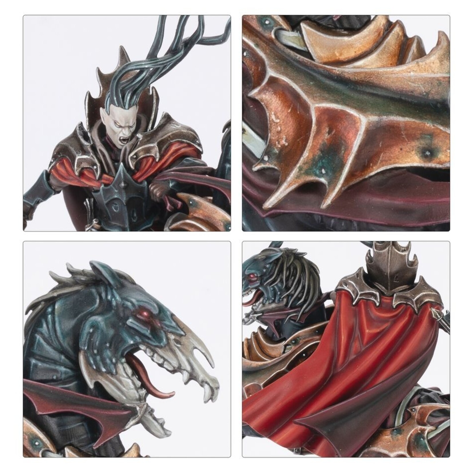 Warhammer: age of sigmar Soulblight Gravelords: Vampire Lord On Nightmare Steed
