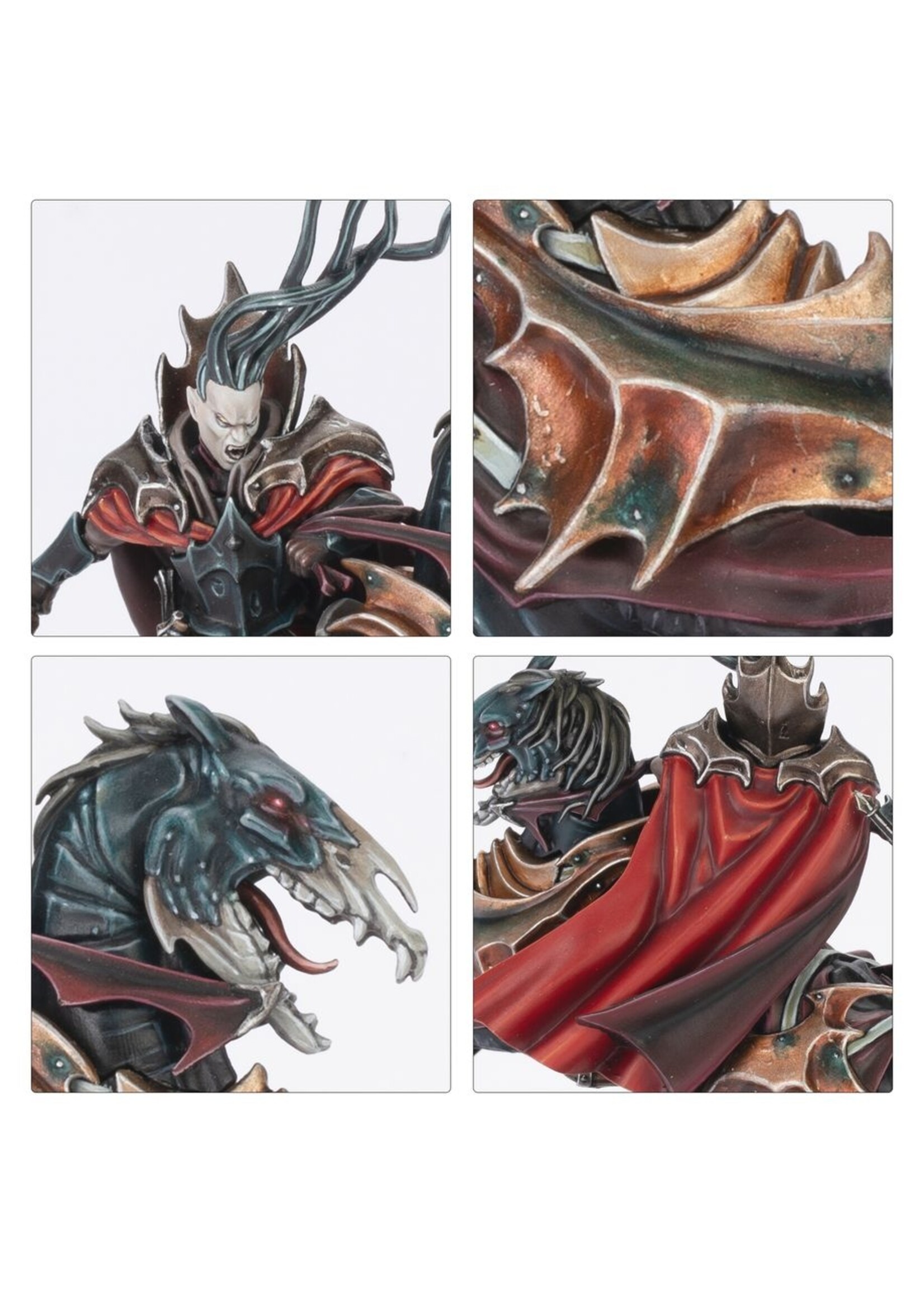 Warhammer: age of sigmar Soulblight Gravelords: Vampire Lord On Nightmare Steed