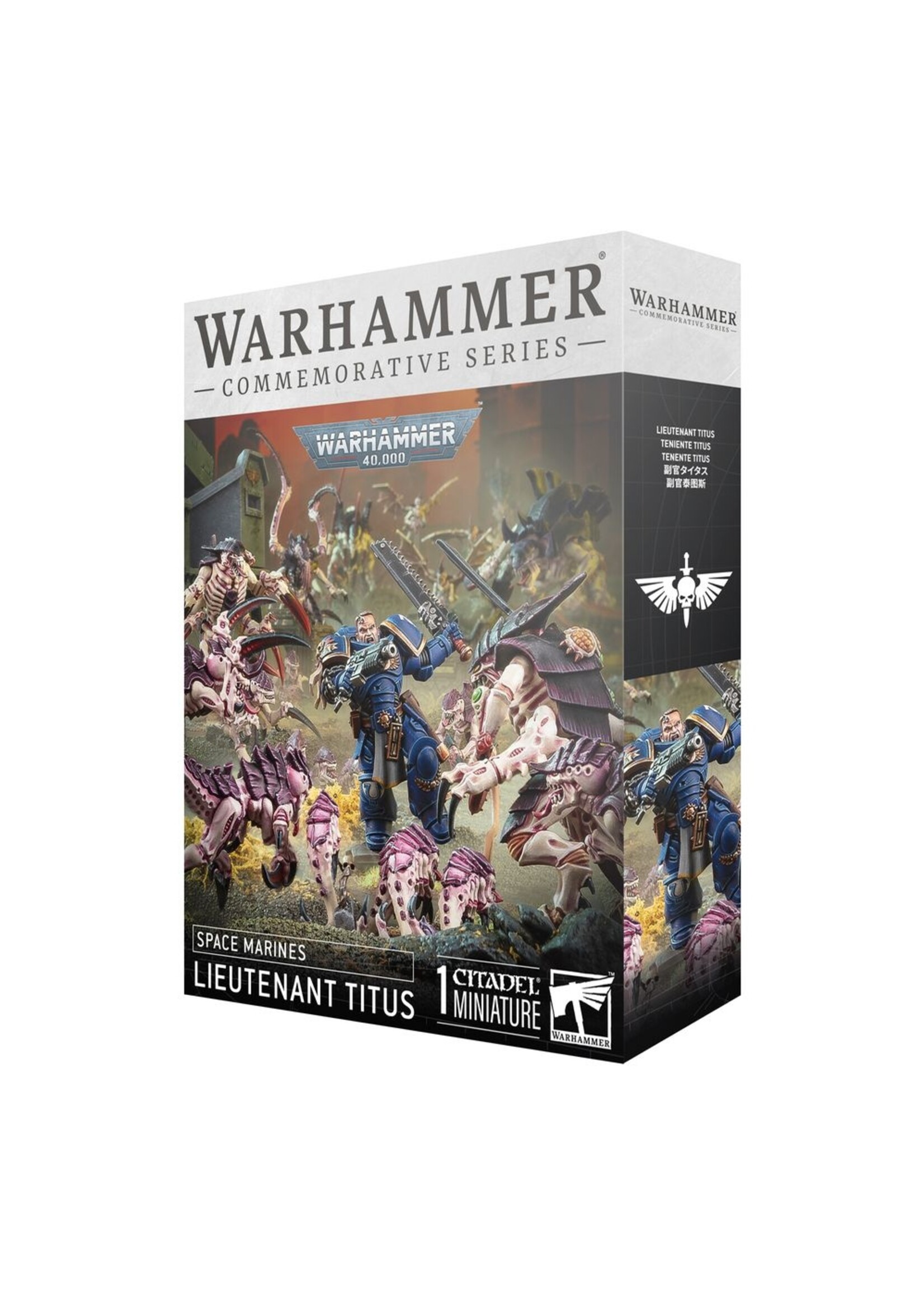 Warhammer: 40.000 Space Marines - Lieutenant Titus - Commemorative Series