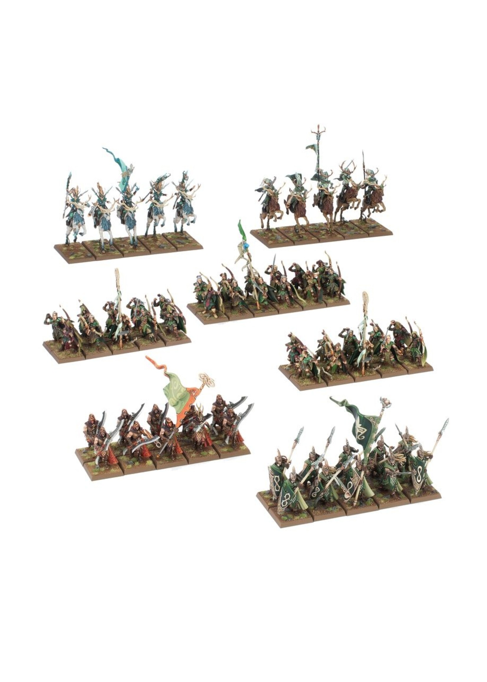 warhammer the old world Wood Elf Realms: Battalion