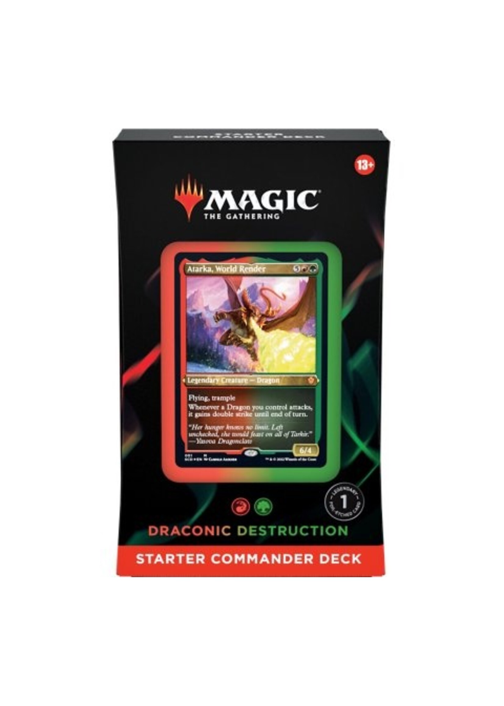 Magic the gathering Starter Commander:  Draconic Destruction