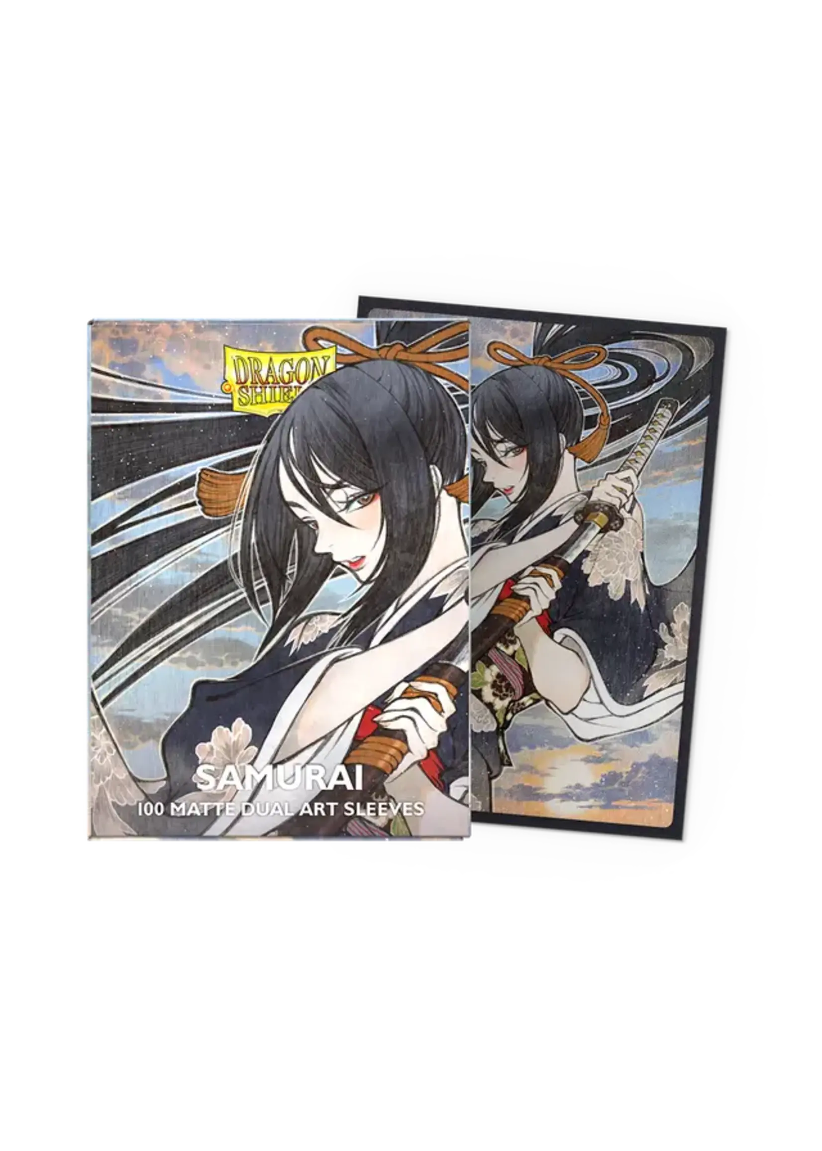 DRAGON SHIELD Dragon Shield - 100 Matte dual art sleeves - Samurai